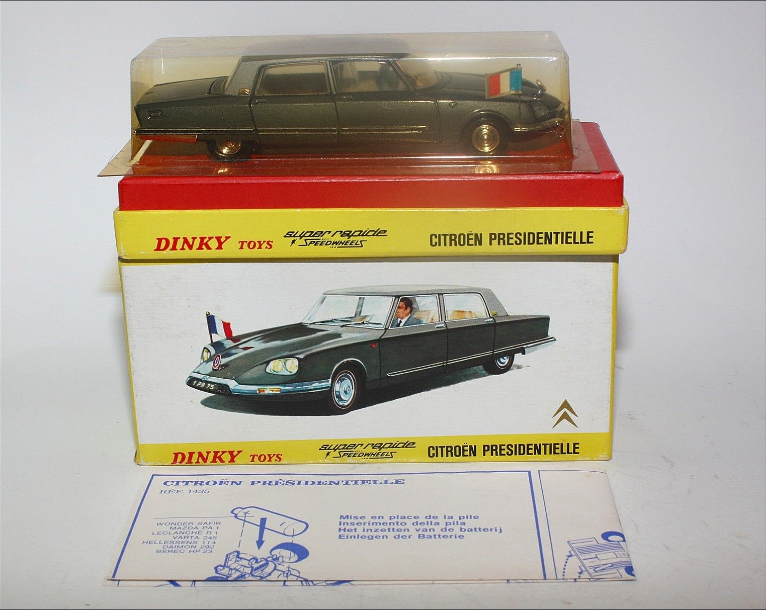 Dinky France 1435 Citroen Presidentielle, Mint in Good Original