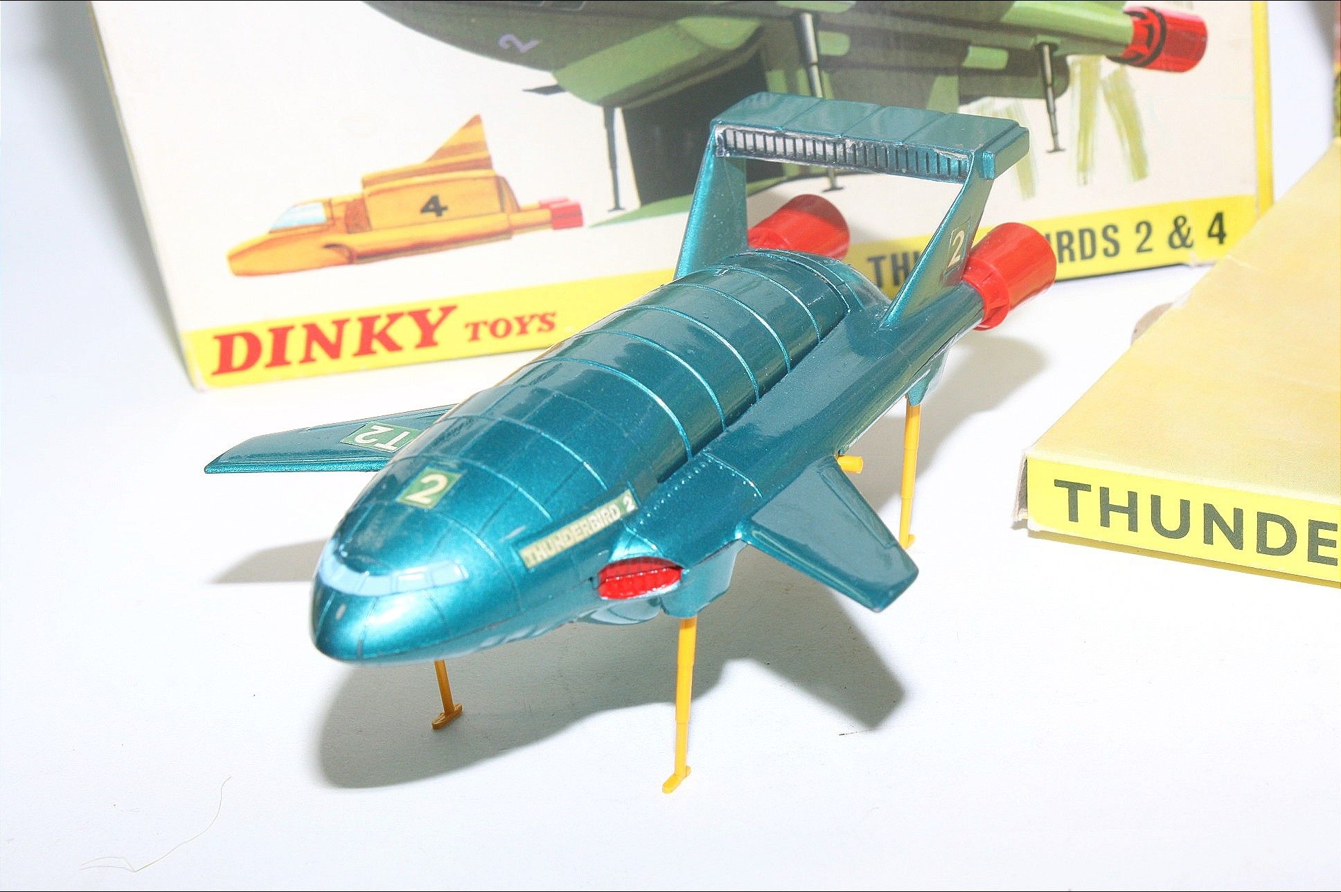 Dinky 101 Thunderbird II (and IV), Superb Condition in Good Original