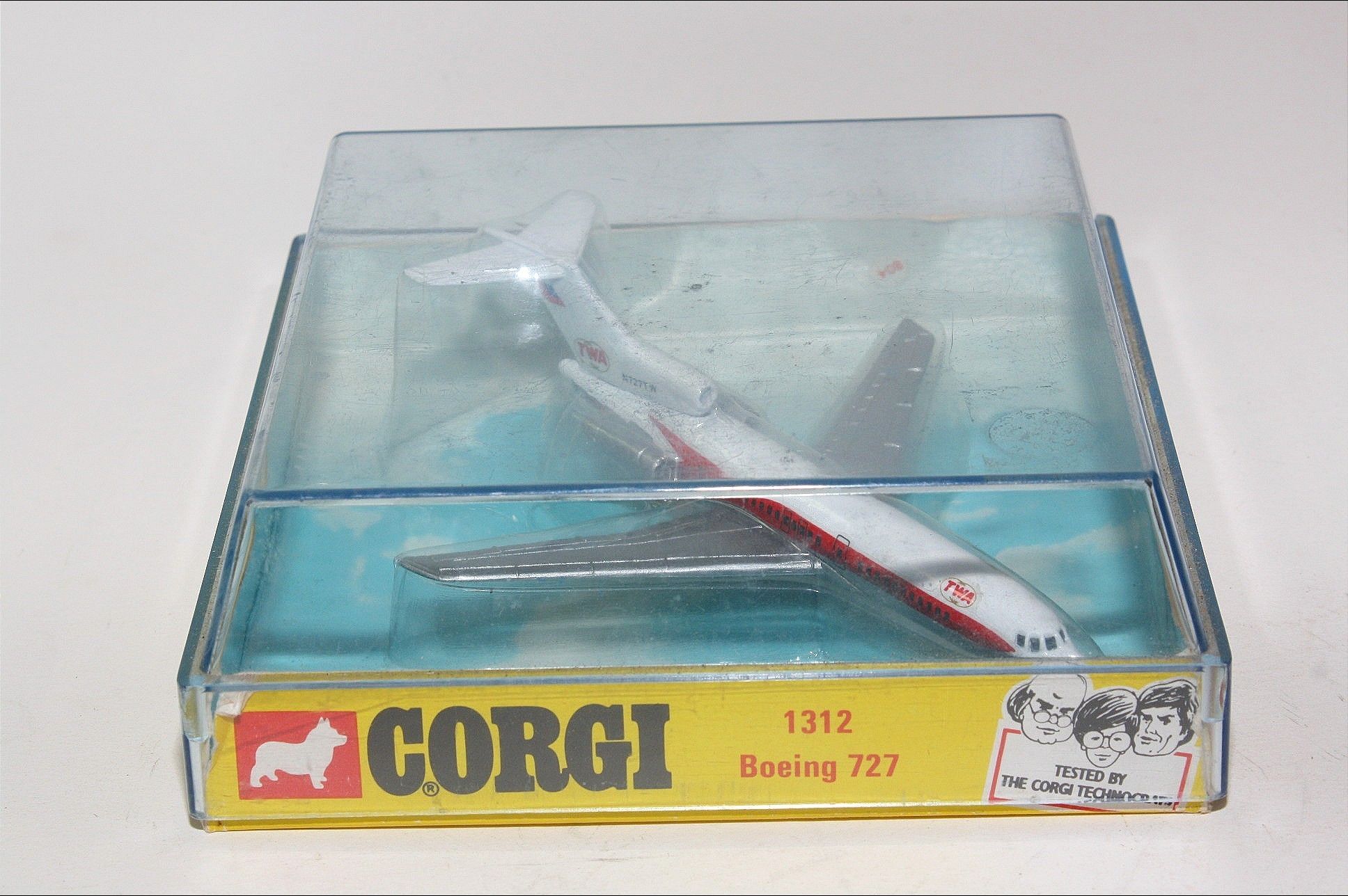 Corgi 1312 Boeing 727 TWA for sale online