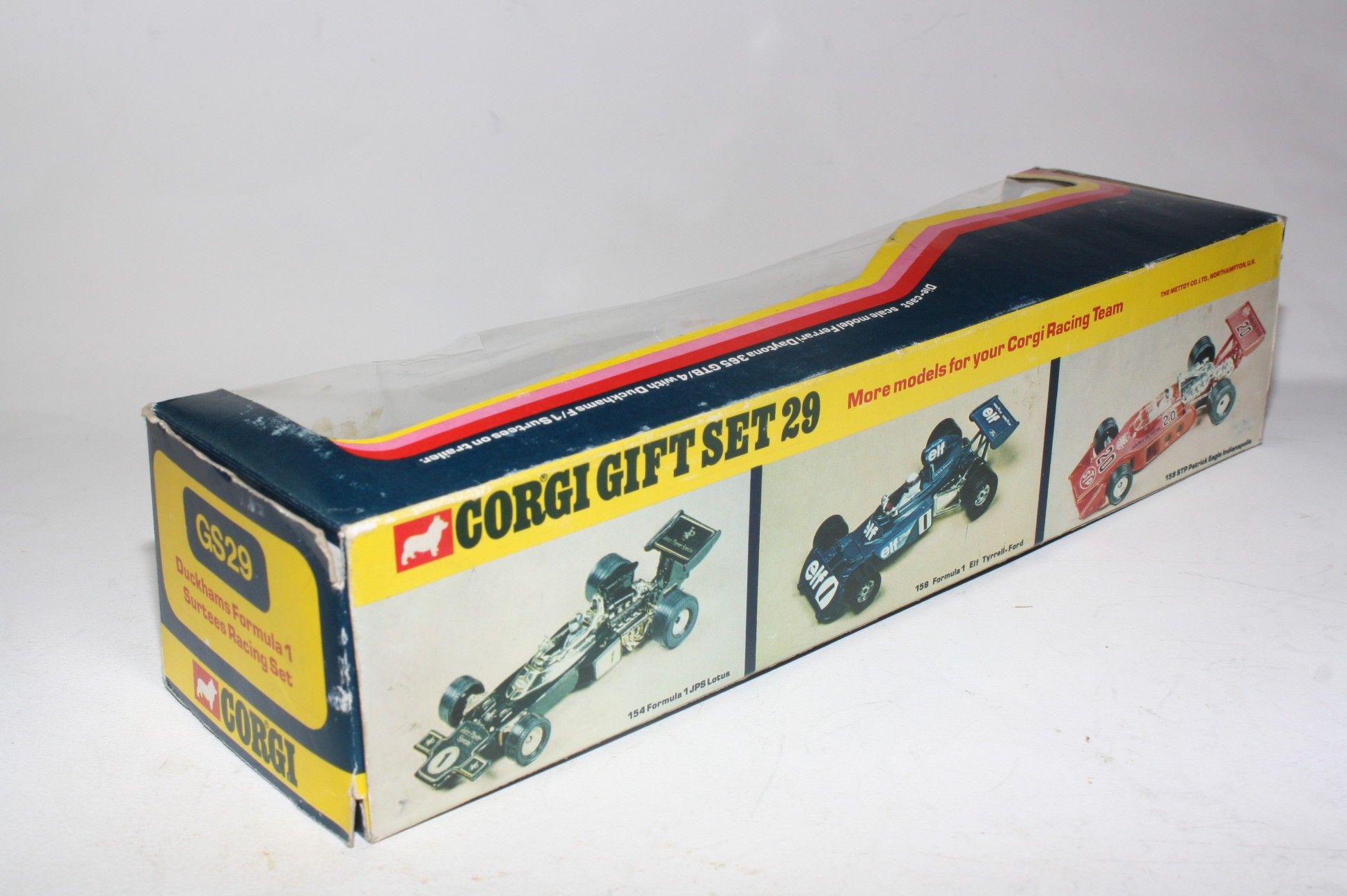 Corgi 29 Ferrari Daytona and Race Car, Mint in Original Box | DB  Collectables