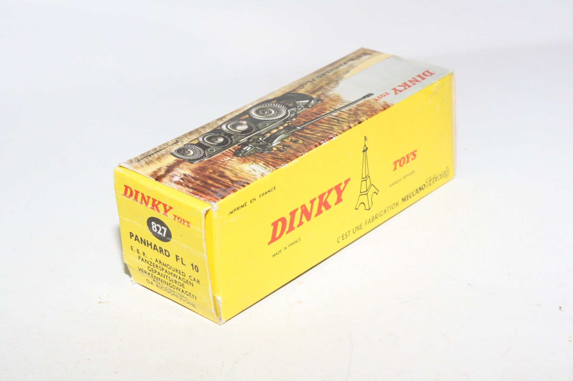 Dinky France 827 Panhard EBR FL 10 Tank, VNM in Original Box | DB ...