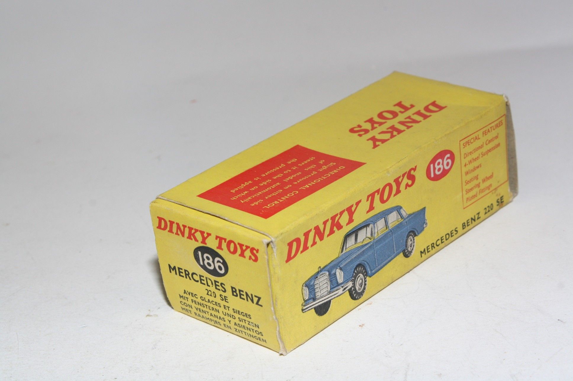 Dinky 186 Mercedes-Benz 220 SE, VNM in Good Original Box | DB Collectables