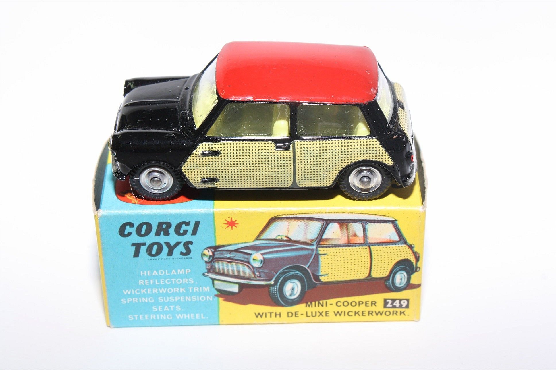 Corgi #249 Wickerwork Mini Reproduction Box by DRRB 