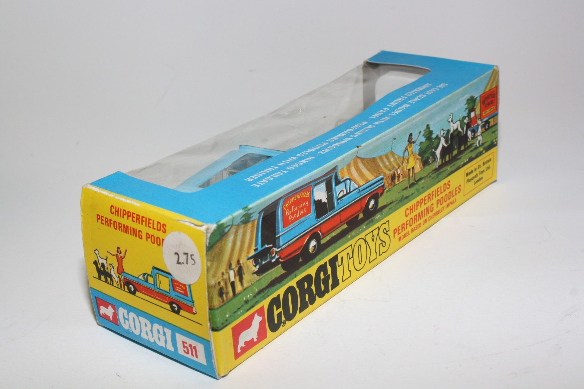 Corgi Chipperfields Performing Poodles Impala Vnm In Good Original Box Db Collectables