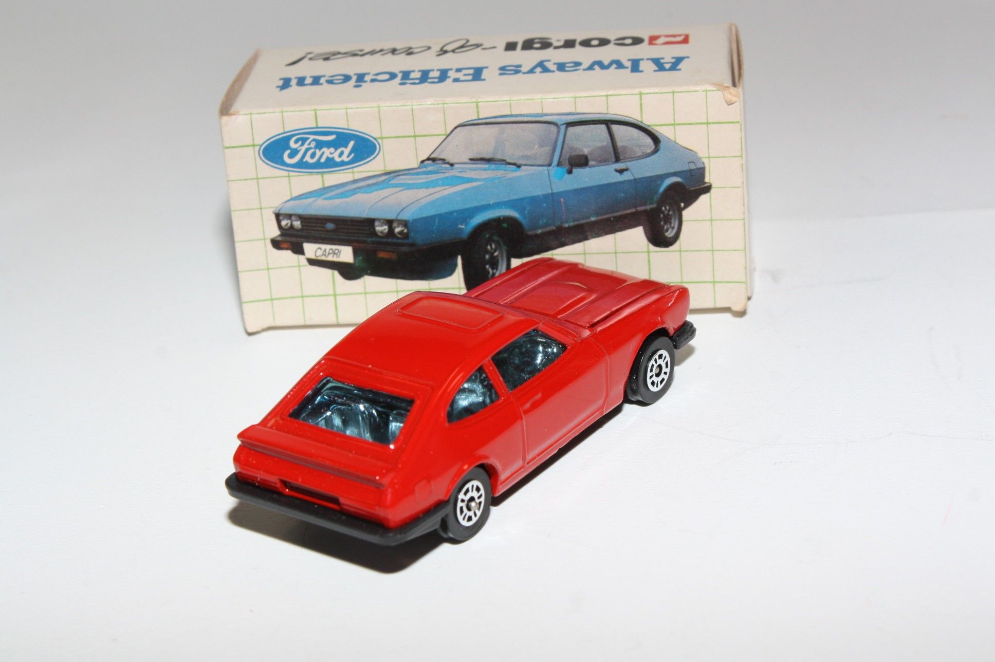 Voiture Miniature Corgi Juniors Ford Capri - Occasion - Pour Collectionneurs De Modèles Réduits Vintage