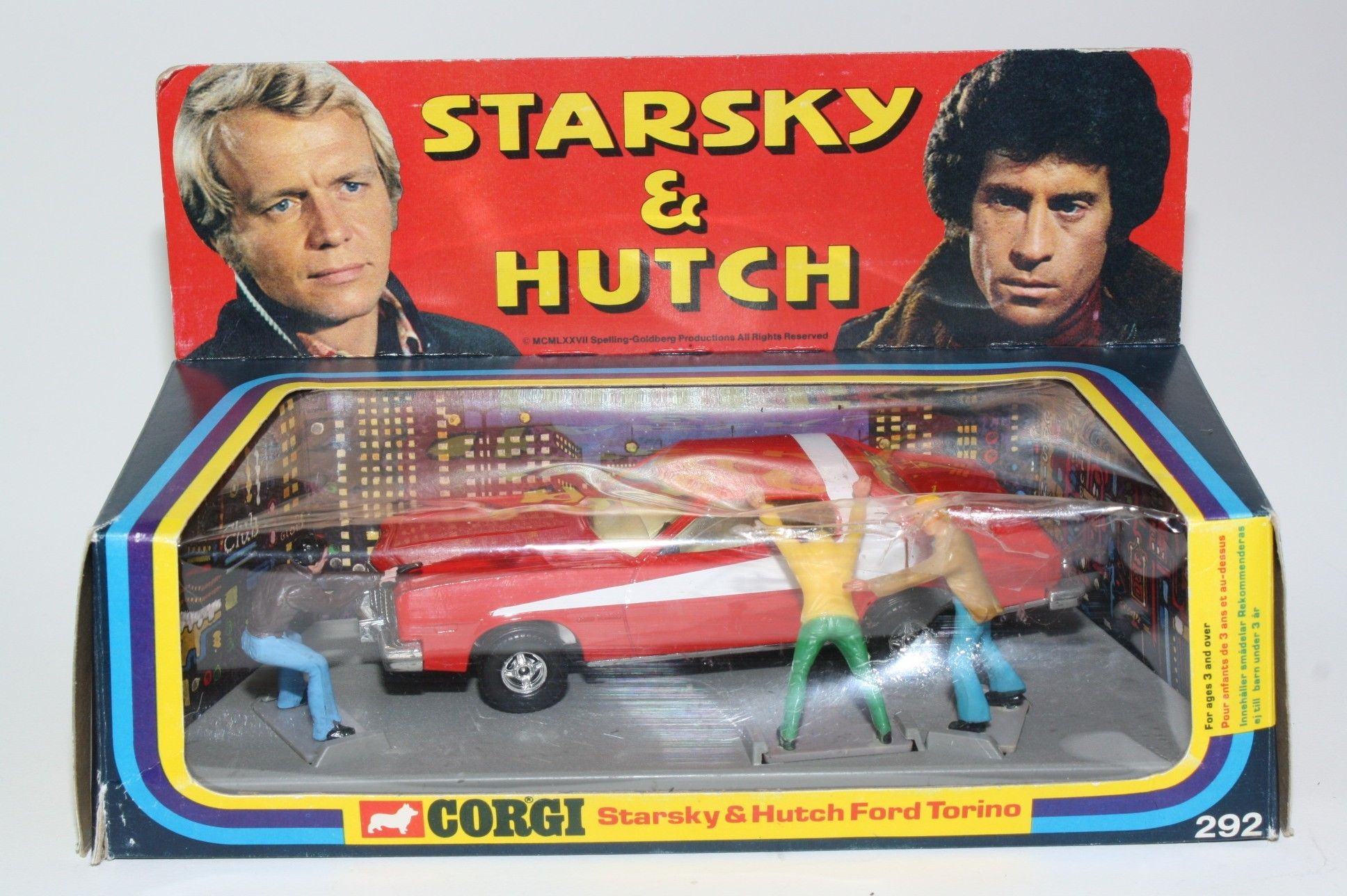 ミニカー Corgi Starsky & Hutch Ford Torino 292 Corgi 292 Starsky & Hutch Ford Torino. Mint in Excellent Original