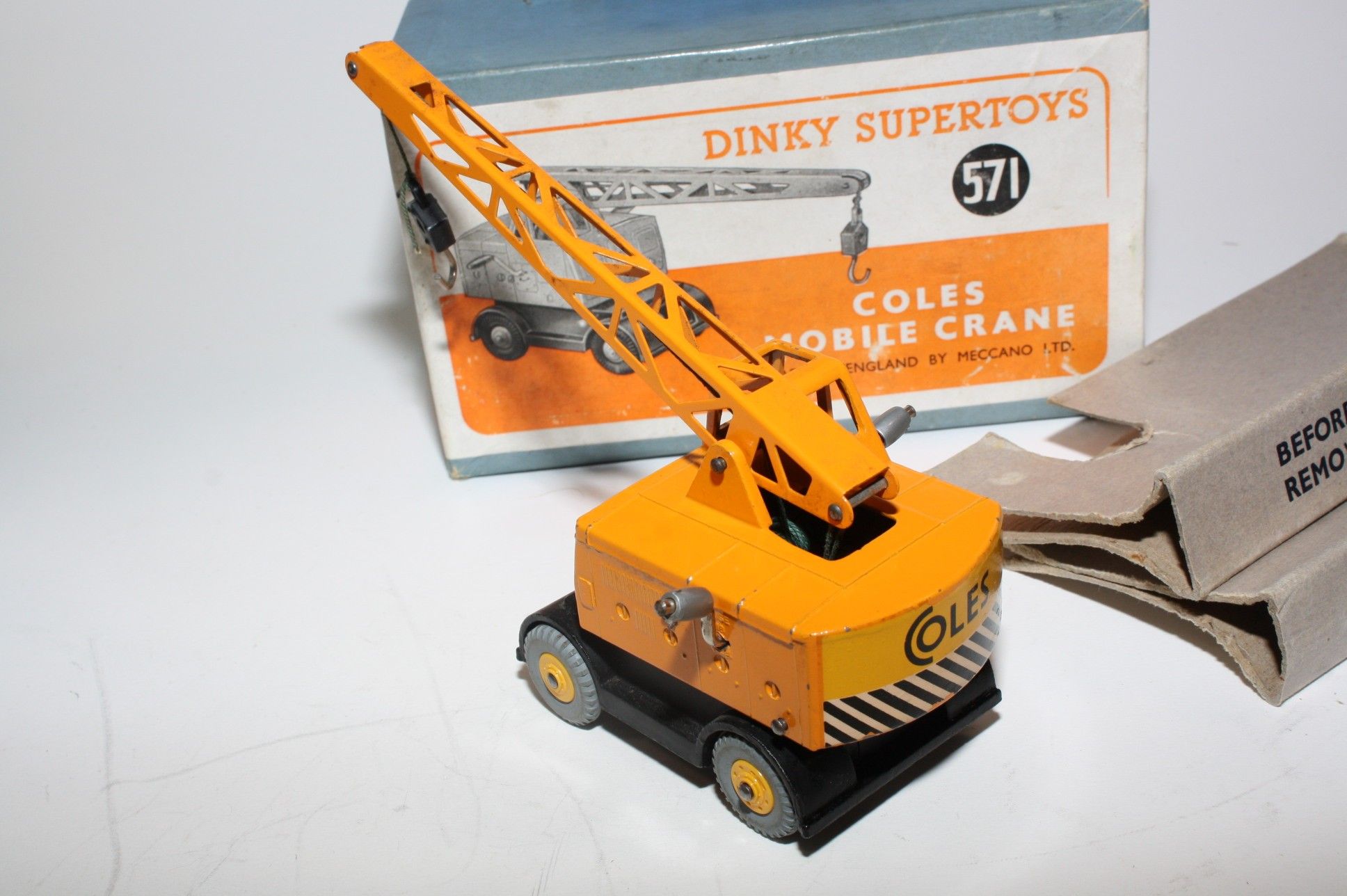 Dinky supertoys coles mobile crane online