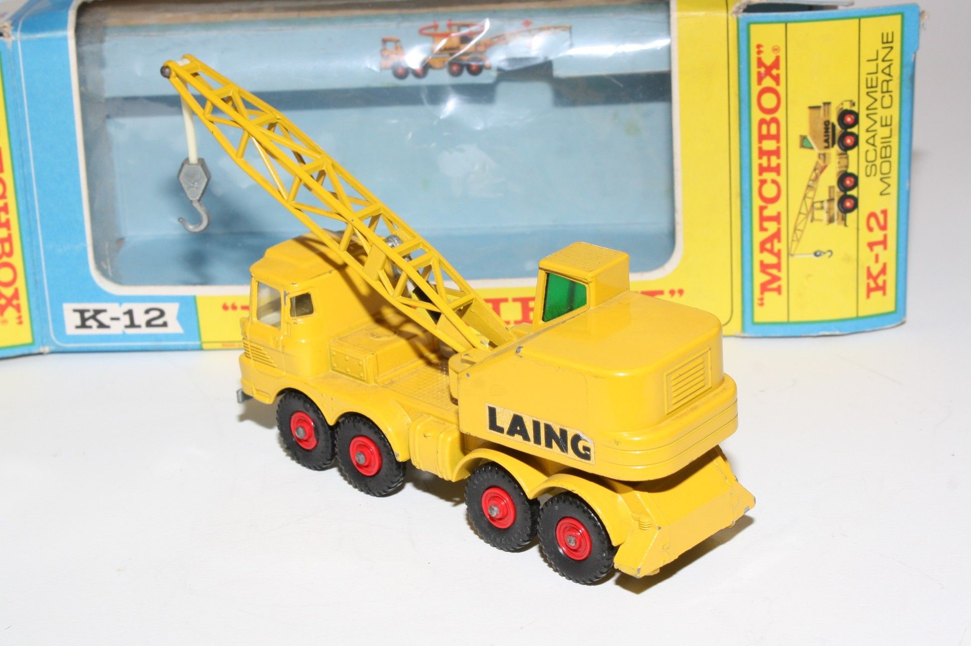 Matchbox best sale mobile crane