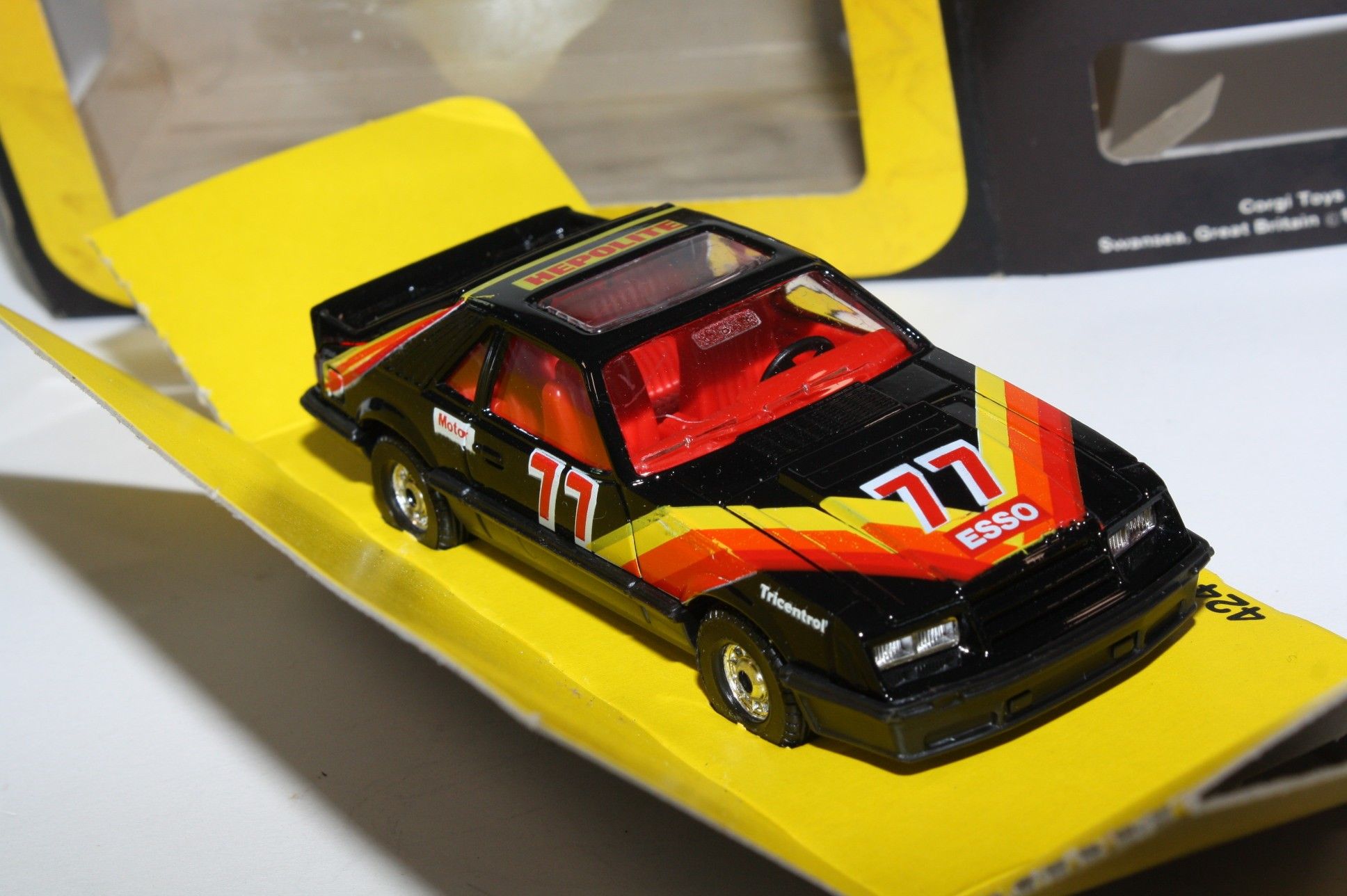 ミニカー CORGI 1/36 FORD COBRA MUSTANG Vintage Corgi Ford Mustang Cobra - Orange | eBay
