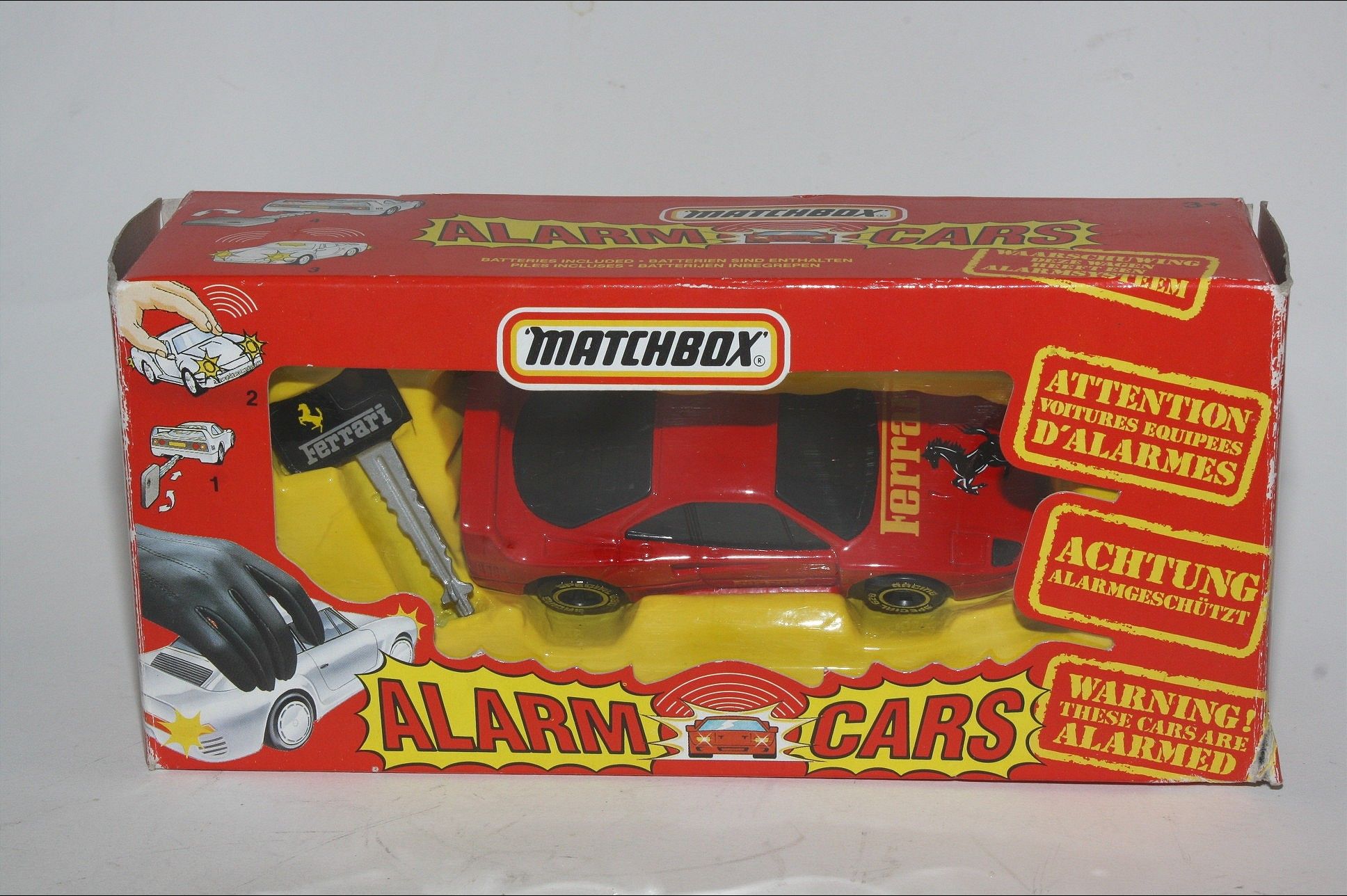 Matchbox alarm shop cars