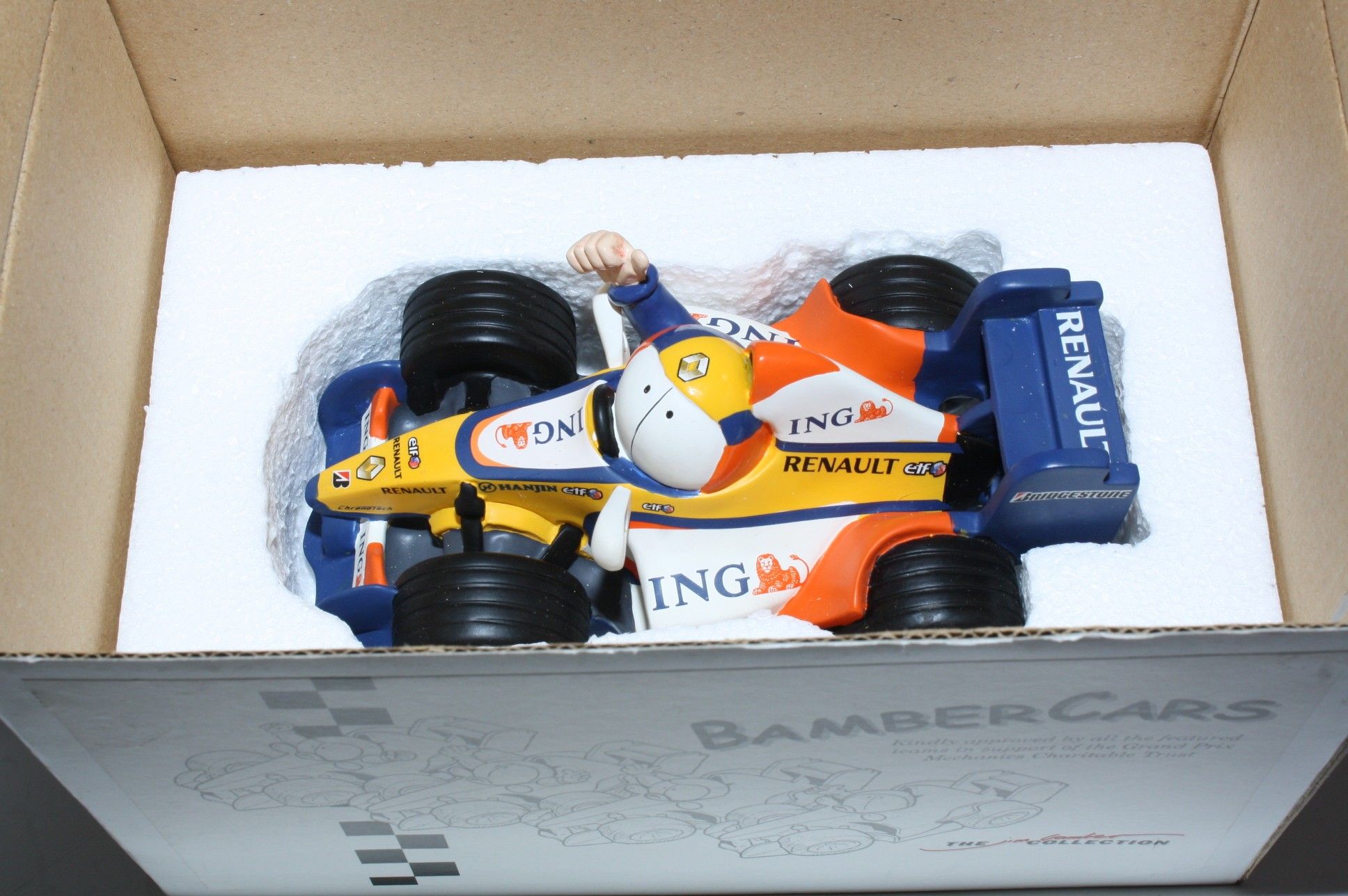 Bamber Cars Renualt F1, Jim Bamber Collection, MIB | DB Collectables