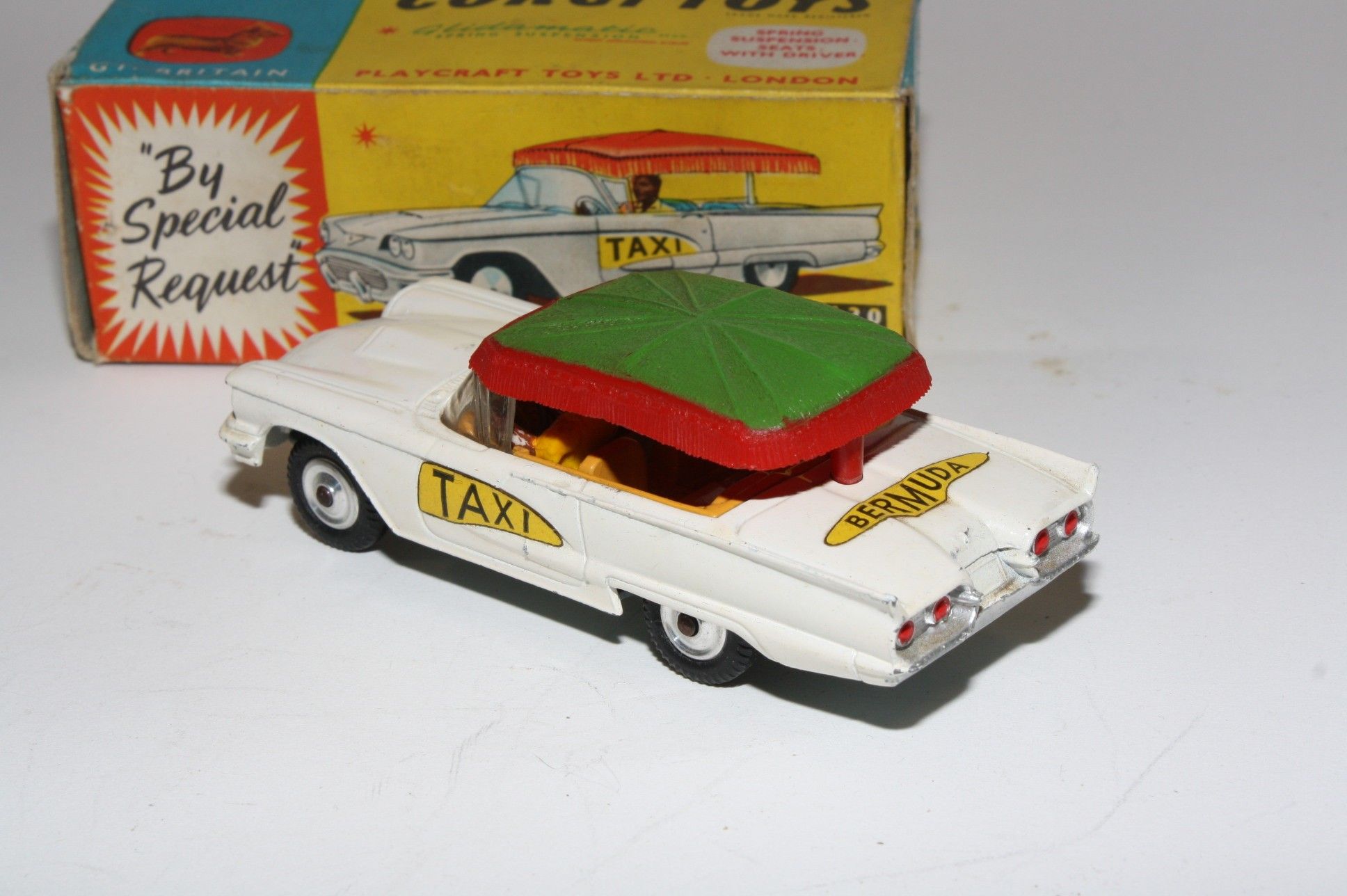 ミニカー Corgi bermuda taxi 430 Corgi Toys 430 Bermuda Taxi Very Near Mint/Boxed The 'Geneva