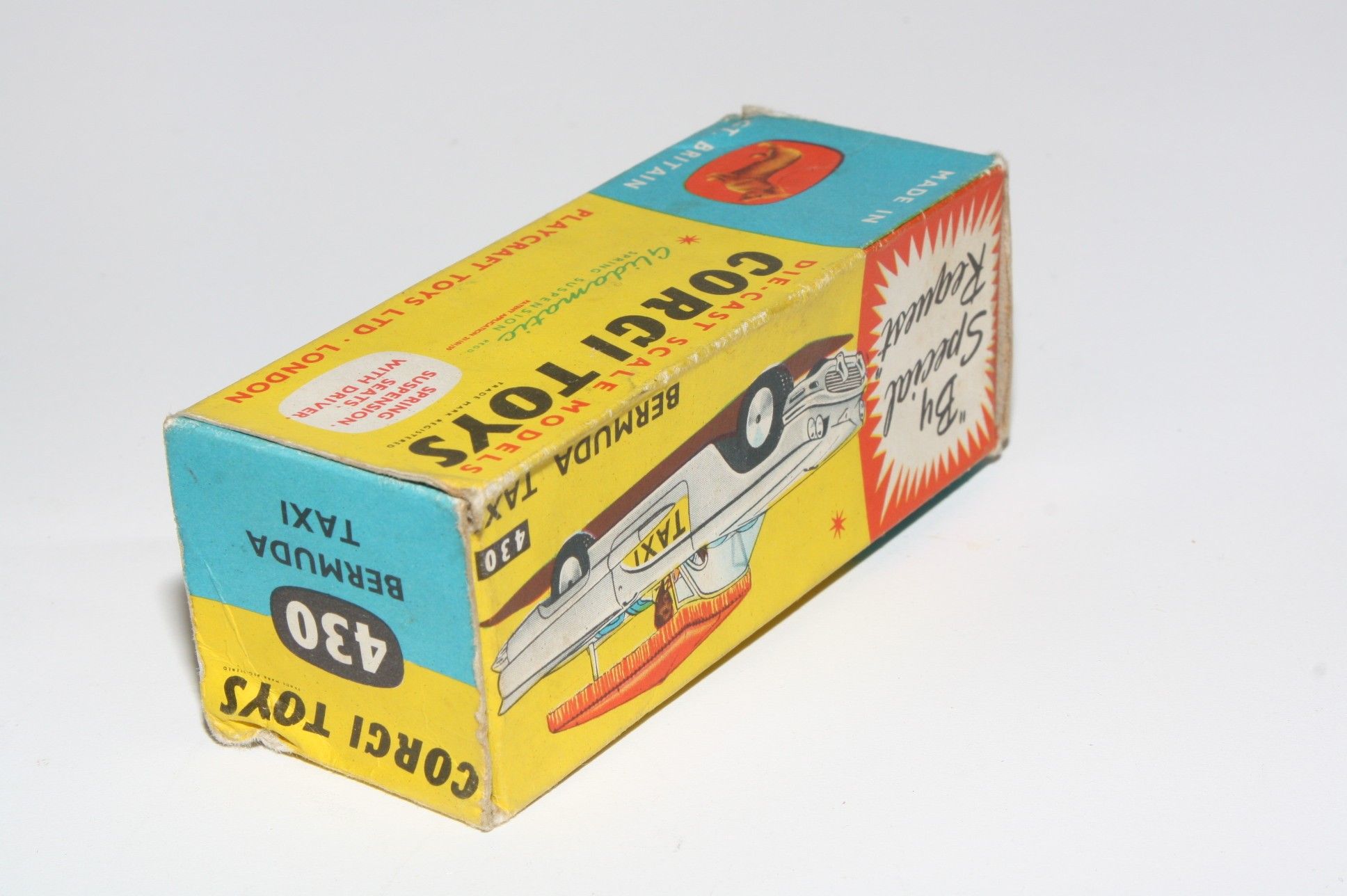 Corgi 430 Bermuda Taxi, Excellent in Original Box | DB