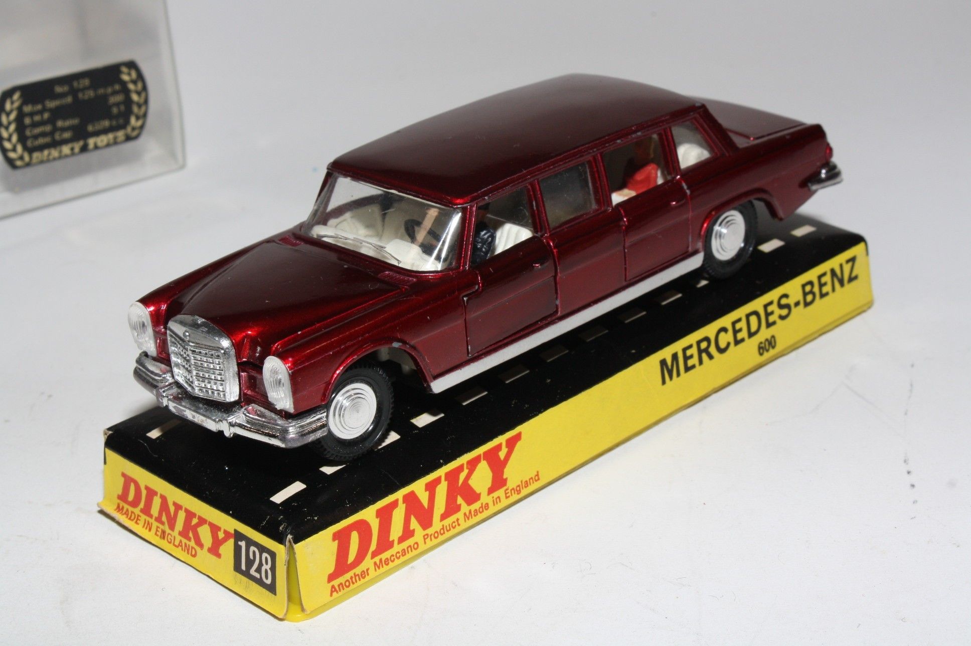 辰】DINKY TOYS No.128 MERCEDES-BENZ 600メルセデス ベンツ 600 約4 