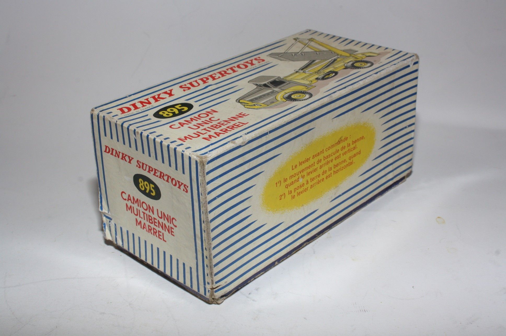 Dinky France 895 UNIC Multibenne Marrel, Good in Original Box | DB