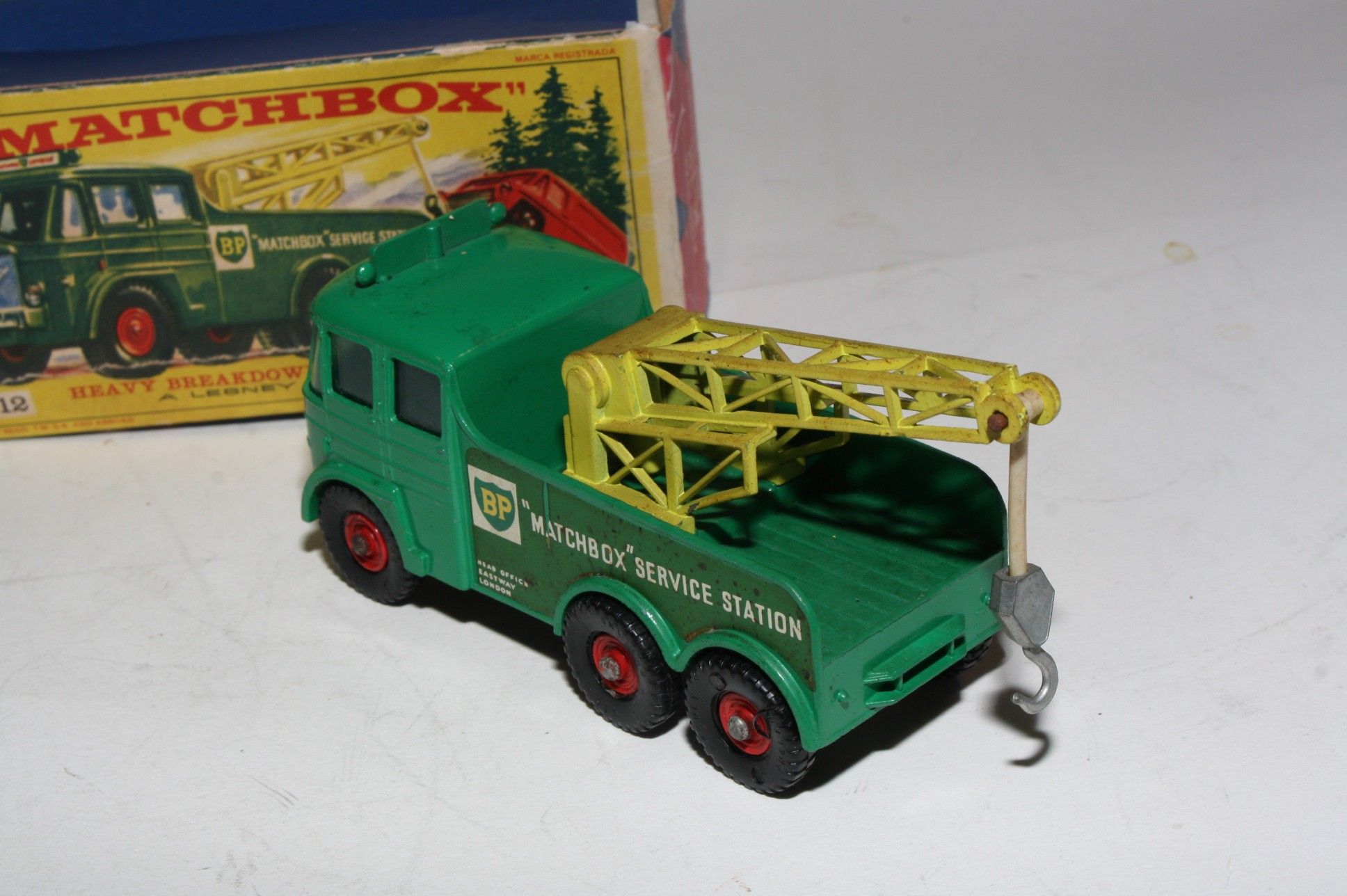 MATCHBOX LARGE SCALE TOY PARTS K12a Foden breakdown truck crane hook