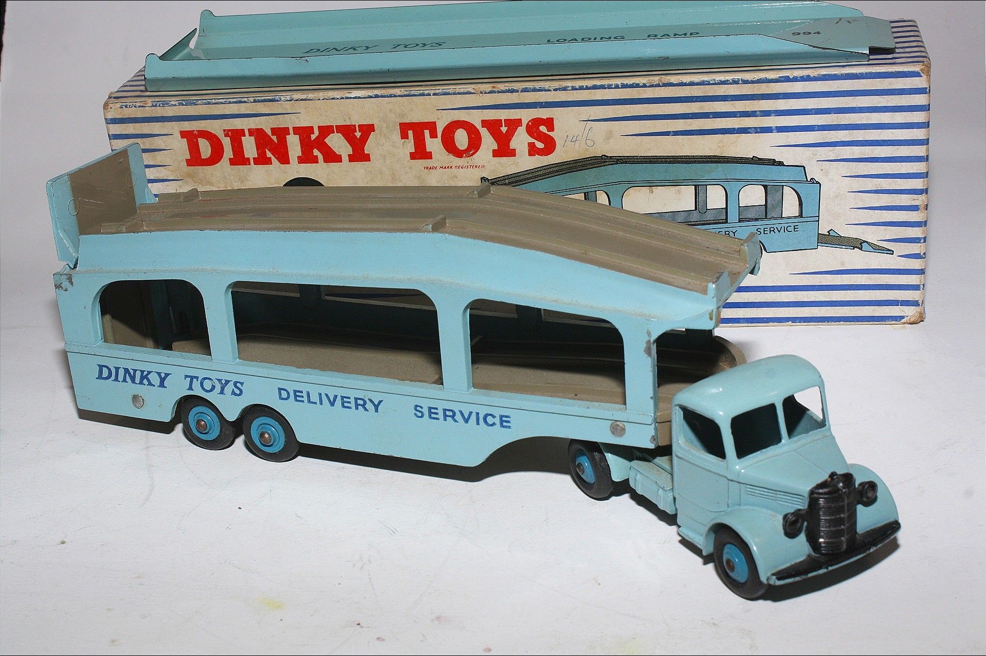 dinky pullmore car transporter 982