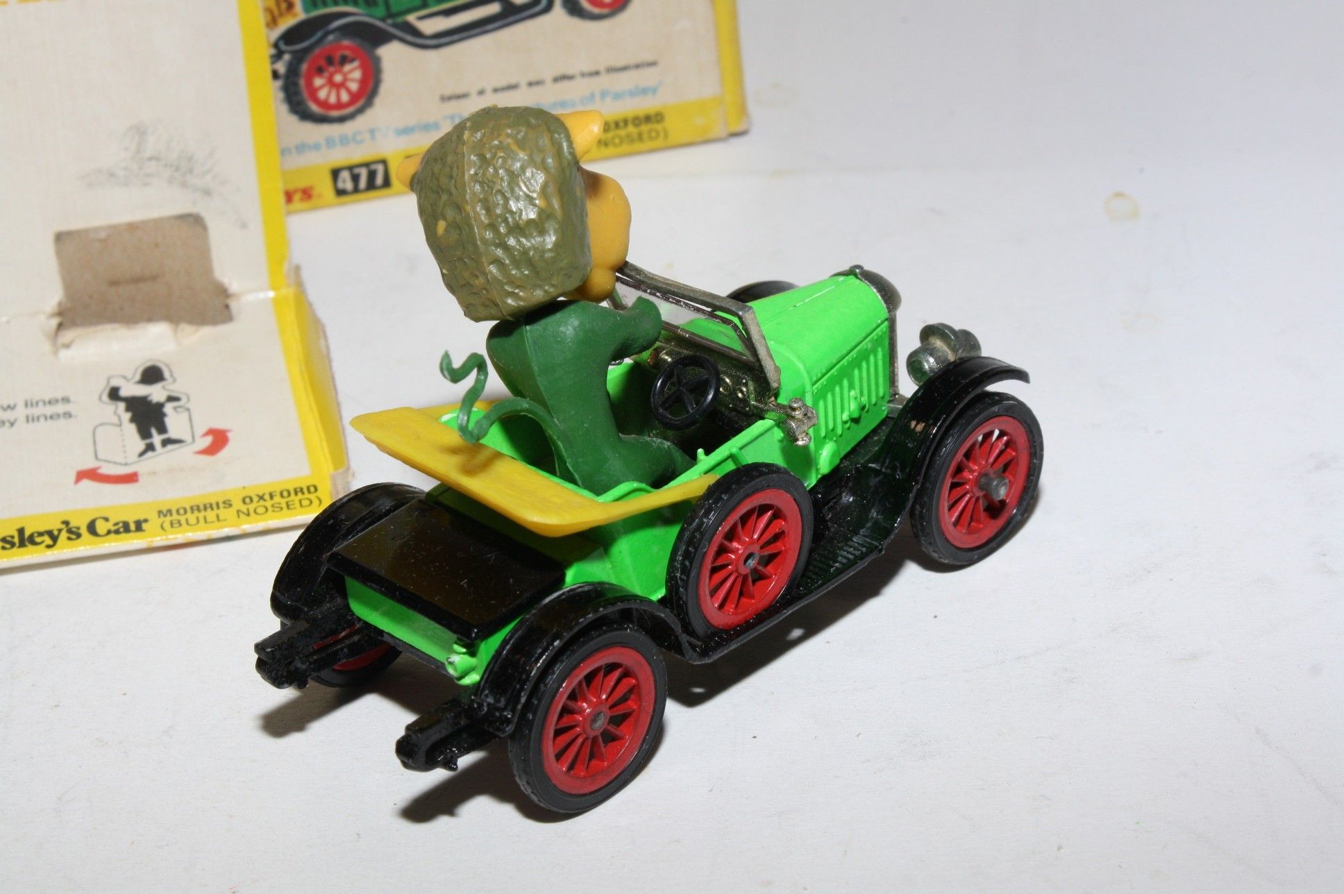 Dinky 477 Parsley's Bull Nosed Morris Oxford Car, Mint in Original