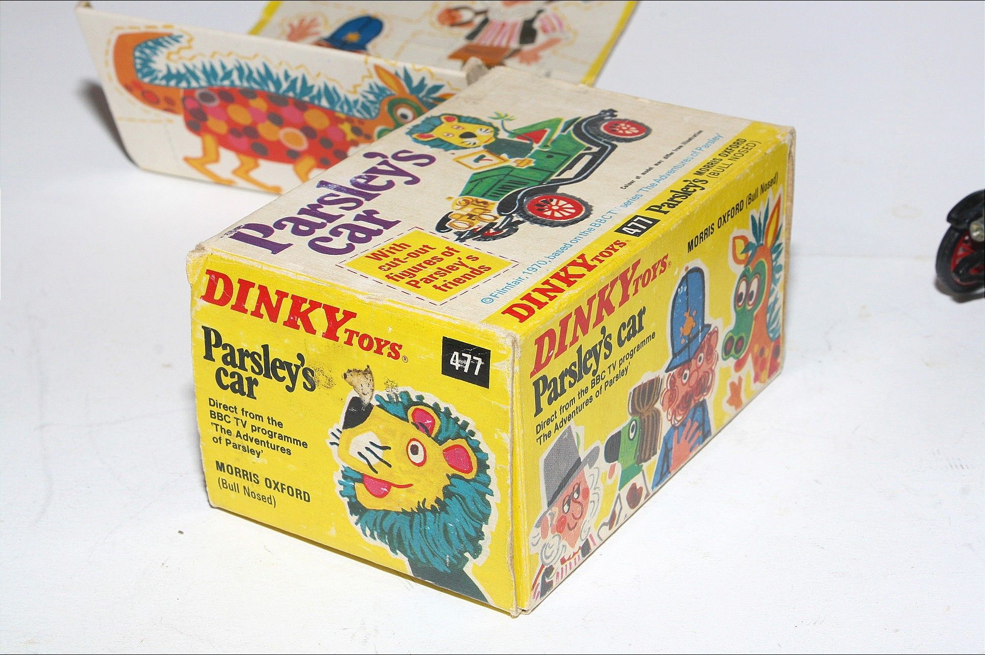 Dinky 477 Parsley's Bull Nosed Morris Oxford Car, Mint in Original