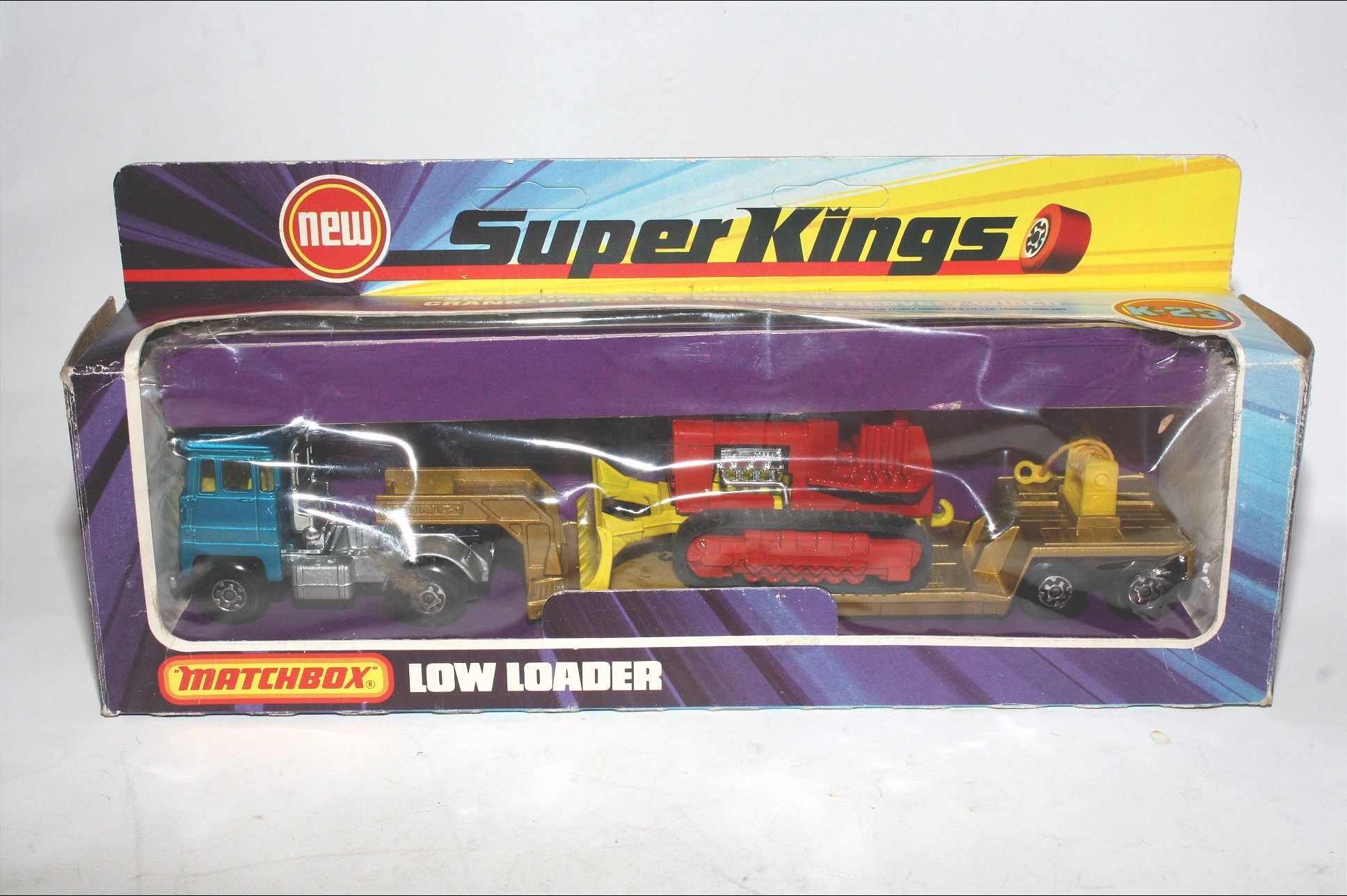 Matchbox Super Kings K-23 Low Loader, Mint in Original Box | DB