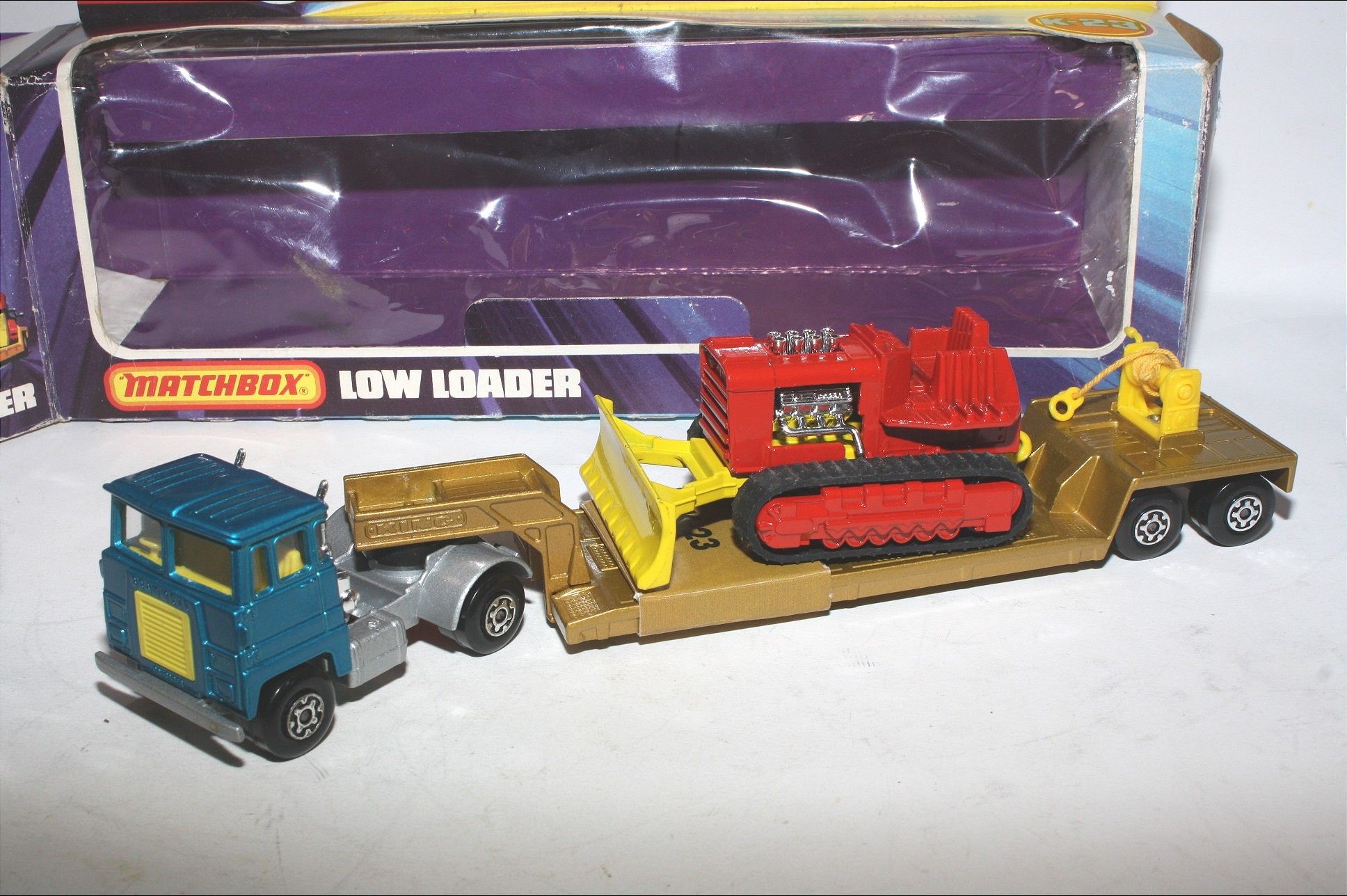 Matchbox Super Kings K-23 Low Loader, Mint in Original Box | DB ...