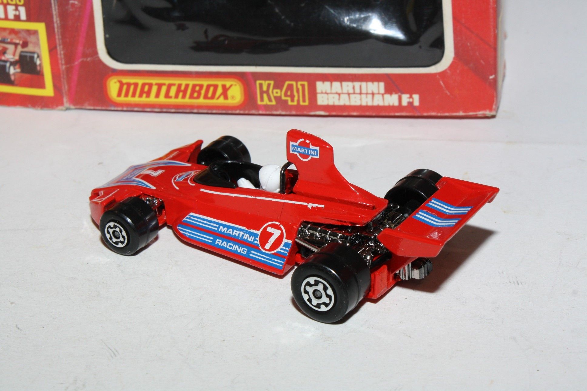 Matchbox Speed Kings, K-41 Martini Brabham F-1, Mint in Original Box