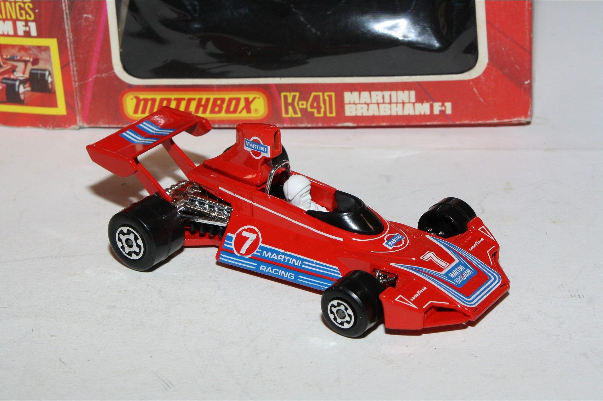 Matchbox Speed Kings, K-41 Martini Brabham F-1, Mint in Original Box