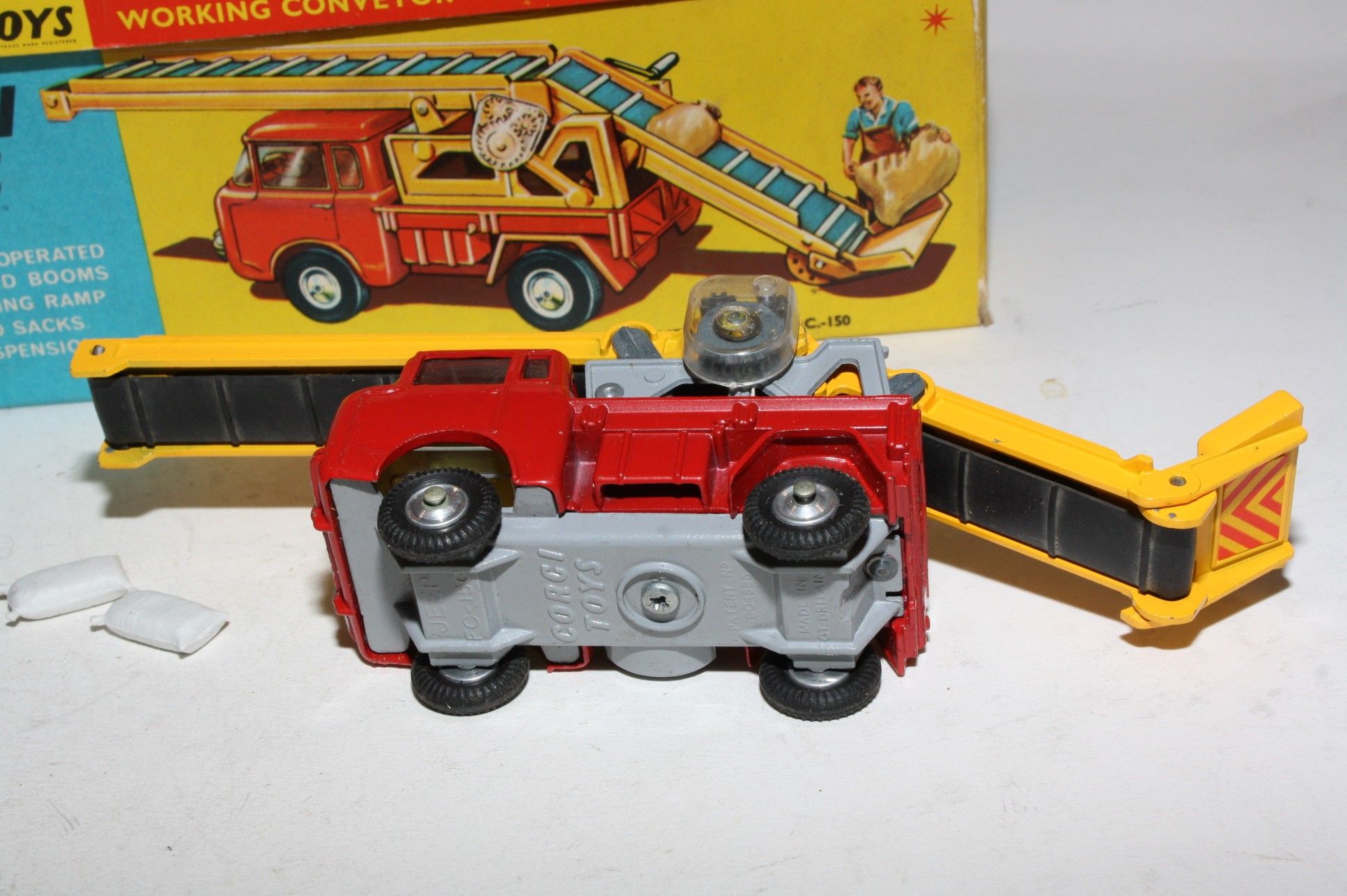 Boîte Vide Corgi Toys – Jeep FC 150, Série Working Conveyor, 1/43