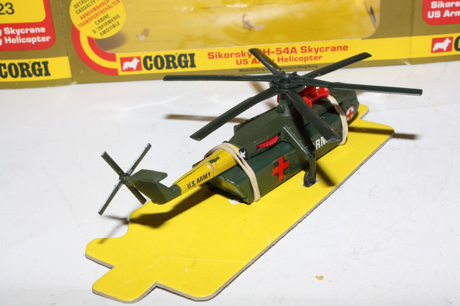 Corgi 923 CH-54A Skycrane US Army, Excellent in Original Box