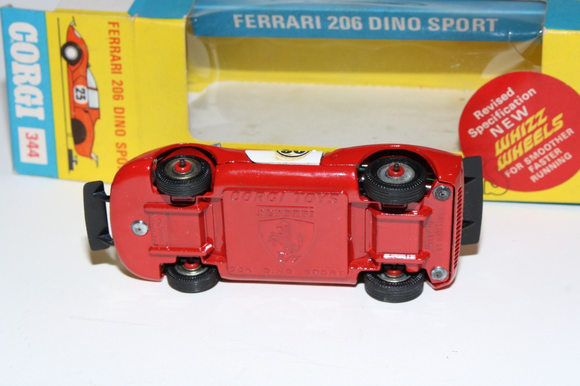 Corgi 344 Ferrari Dino 206, Mint in Good Original Box | DB