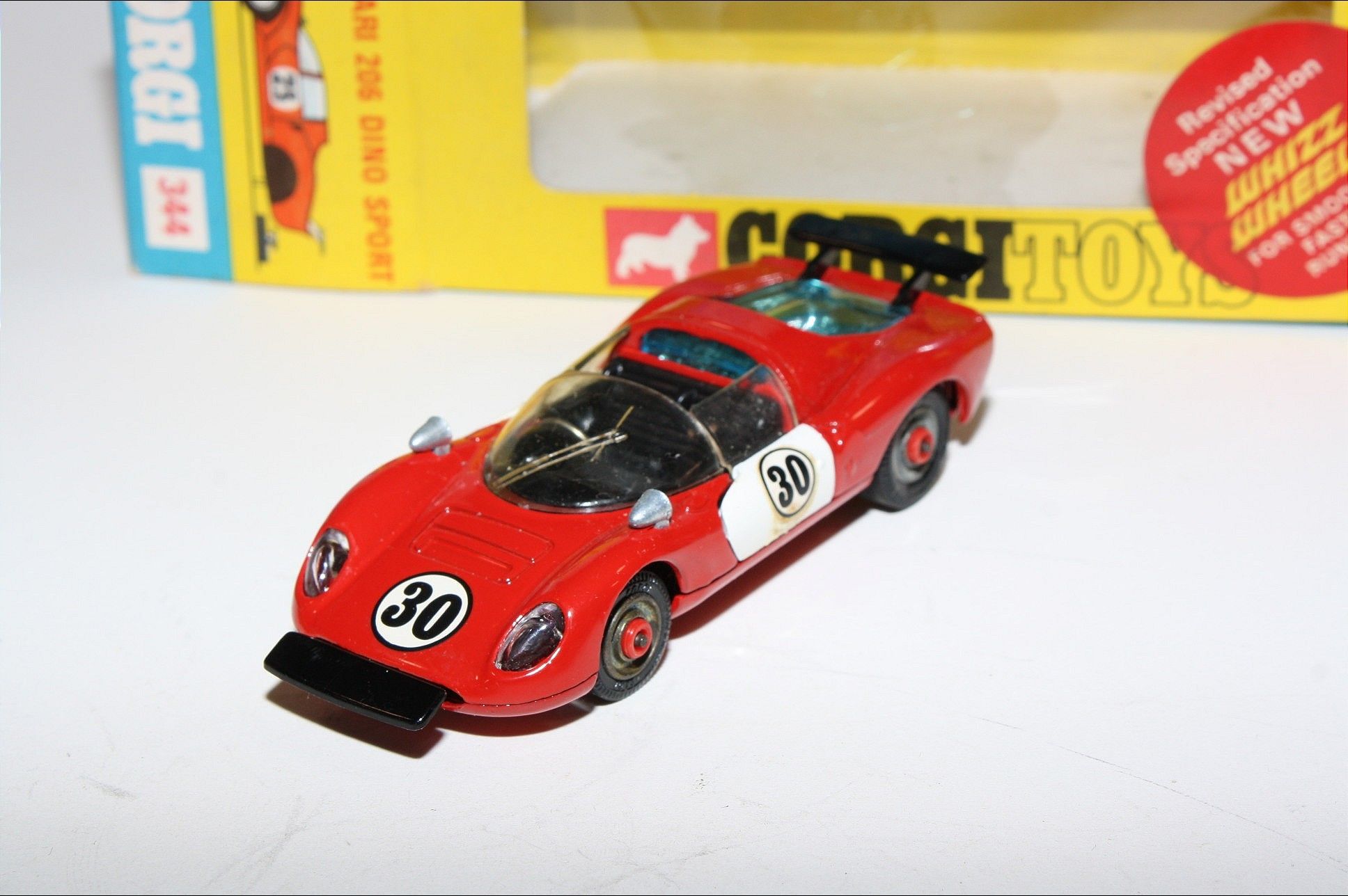 Corgi 344 Ferrari Dino 206, Mint in Good Original Box | DB