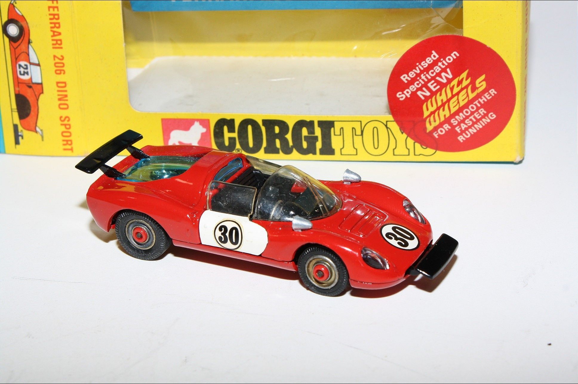 CORGI 344 フェラーリ206ディノ 箱付 Corgi 344 Ferrari Dino 206, Mint in Good Original Box | DB