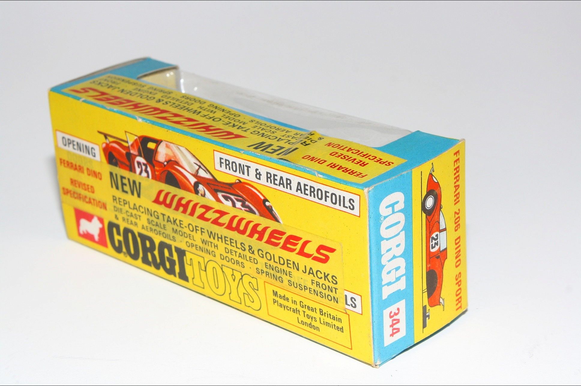 Corgi 344 Ferrari Dino 206, Mint in Good Original Box | DB