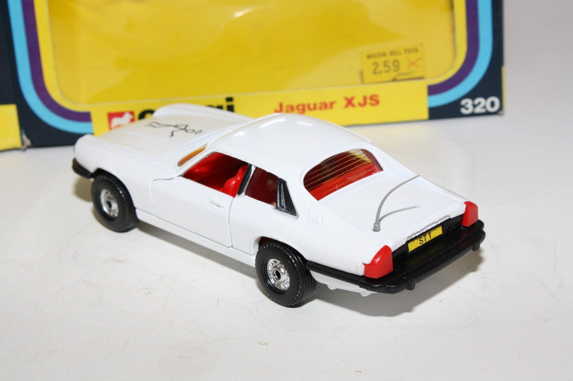 Corgi 320 Saints Jaguar XJS, Mint in VNM Original Box | DB Collectables