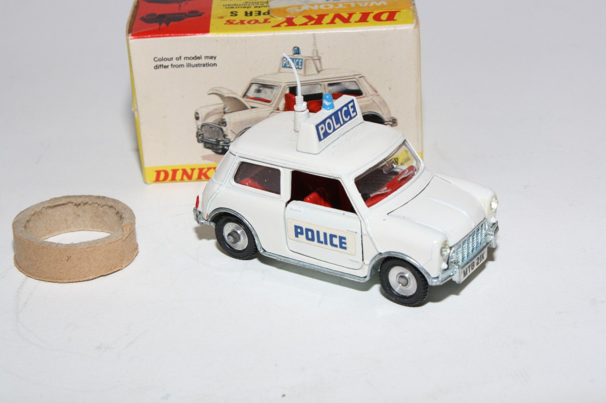 レア DINKY TOYS 250 POLICE MINI COOPER ポリス ミニクーパー