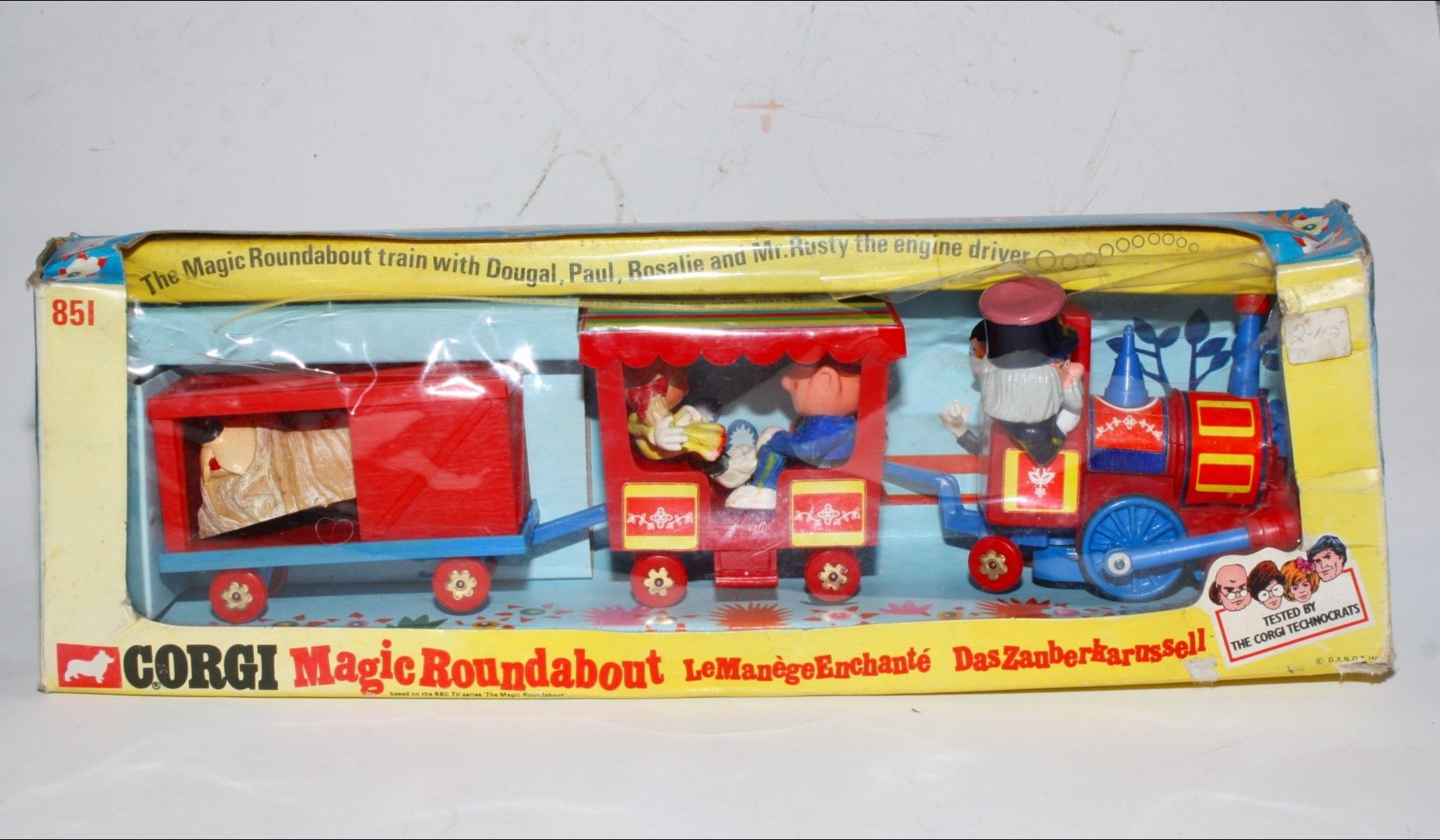 Magic roundabout hot sale toys 1970s