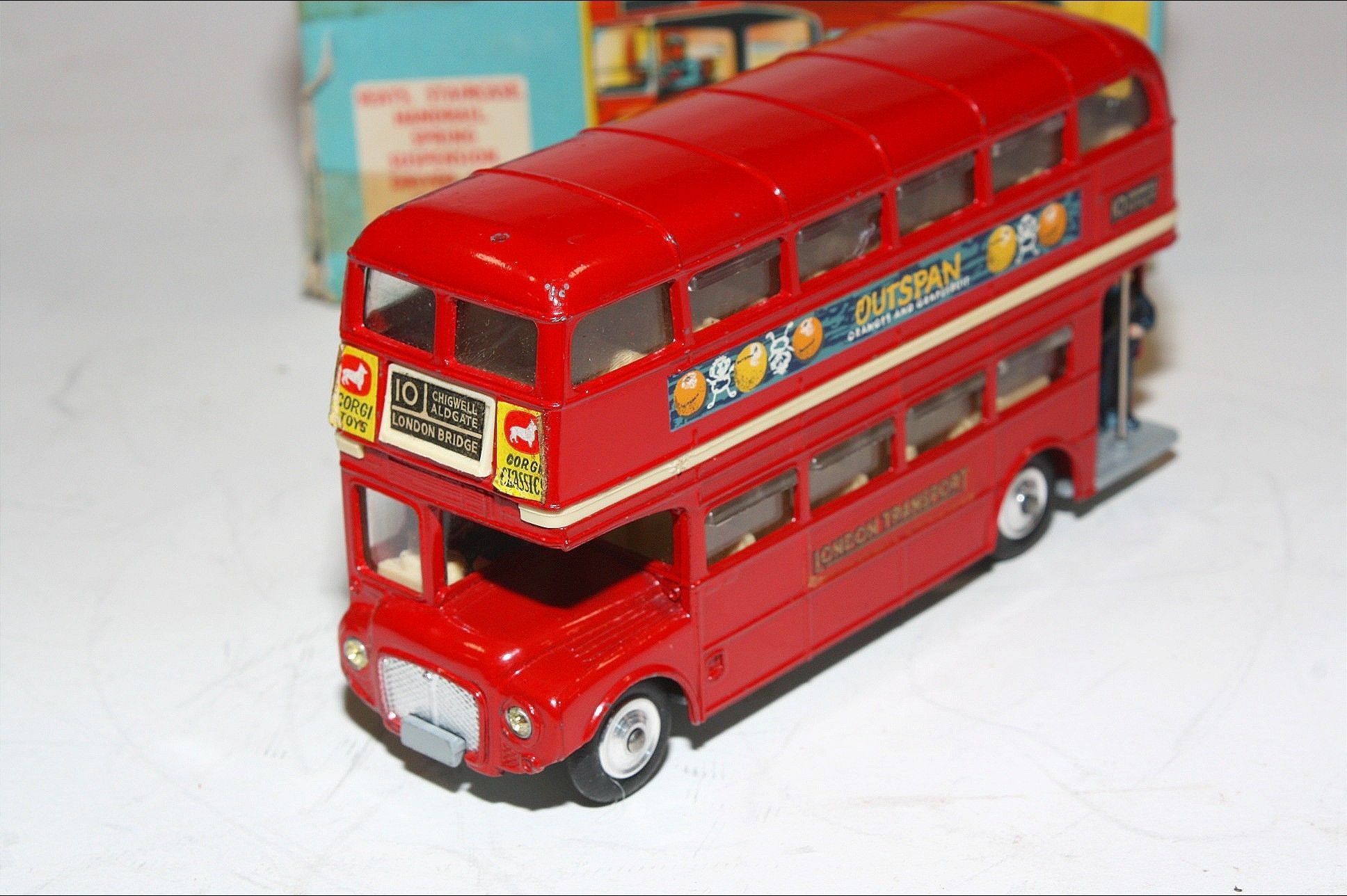 Corgi 468 London Transport Routemaster Bus, Excellent in Original Box ...