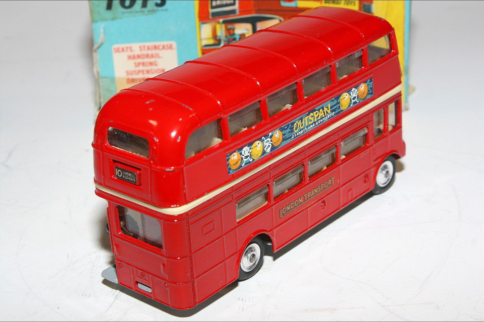 Corgi 468 London Transport Routemaster Bus, Excellent in Original Box ...