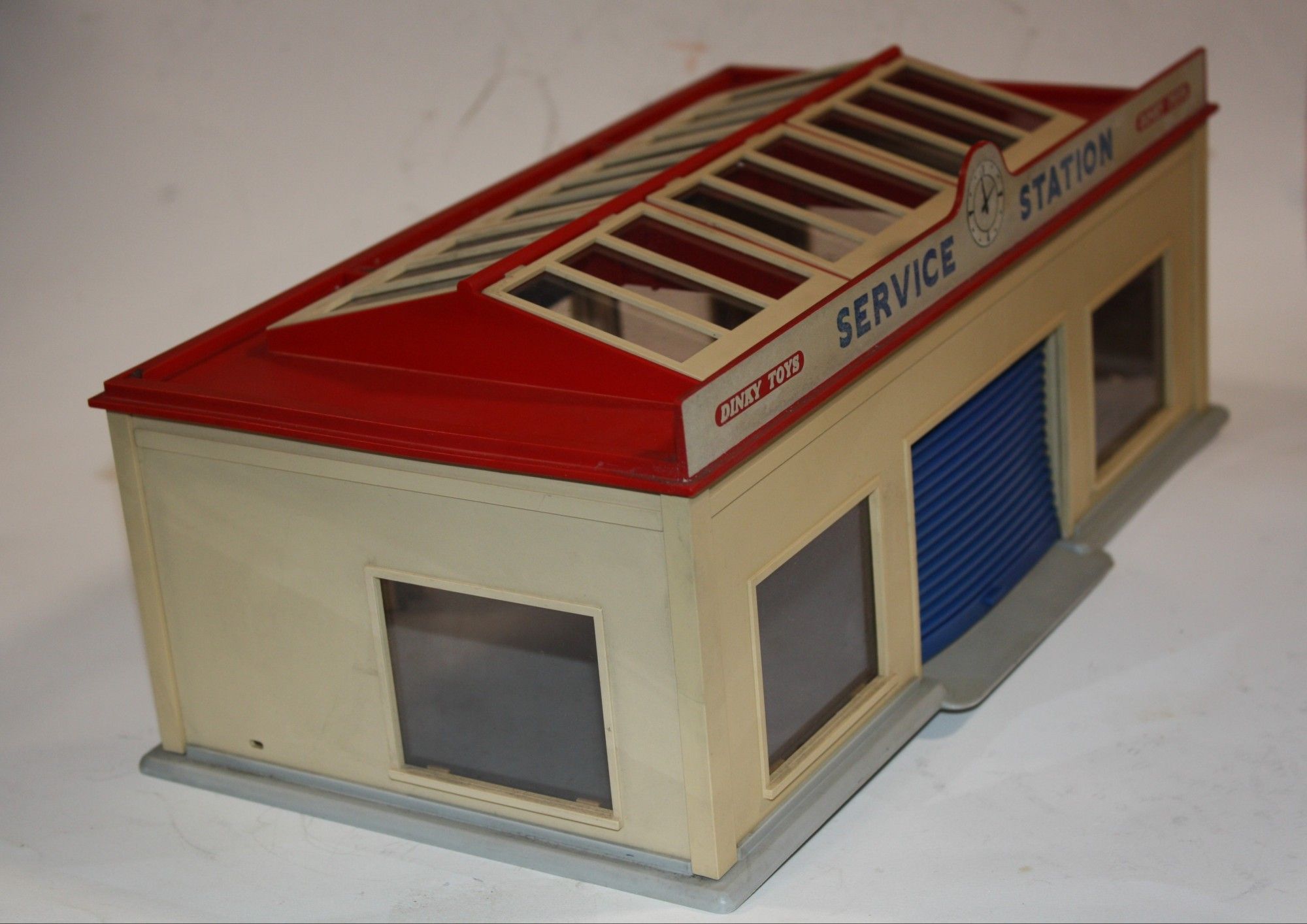 dinky.no299.ポスト、オフィス、セット，1958年製 Dinky Toys Vintage Service Station Building No. 785