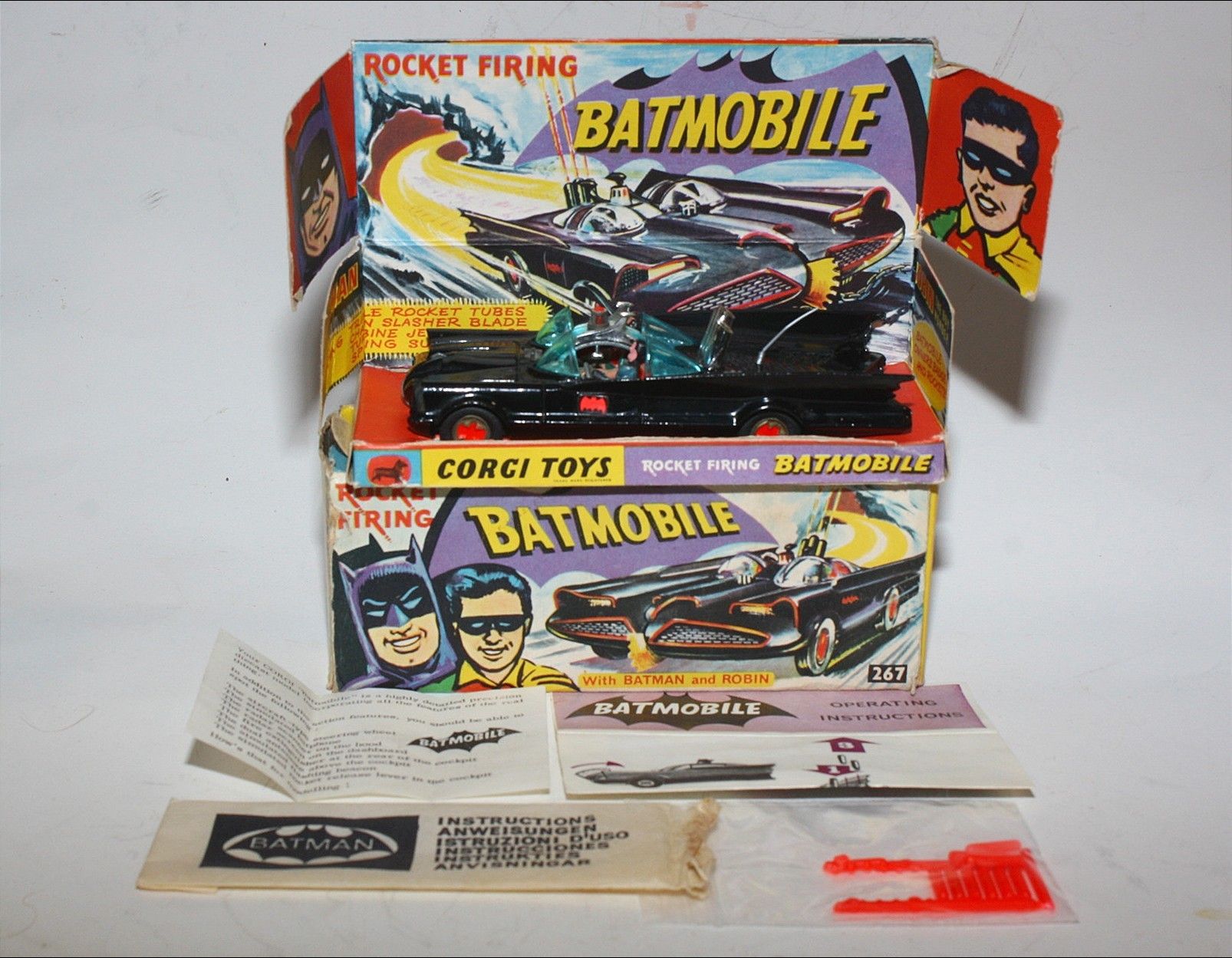 Corgi Toys 267 Batmobile – état MINT – Batman