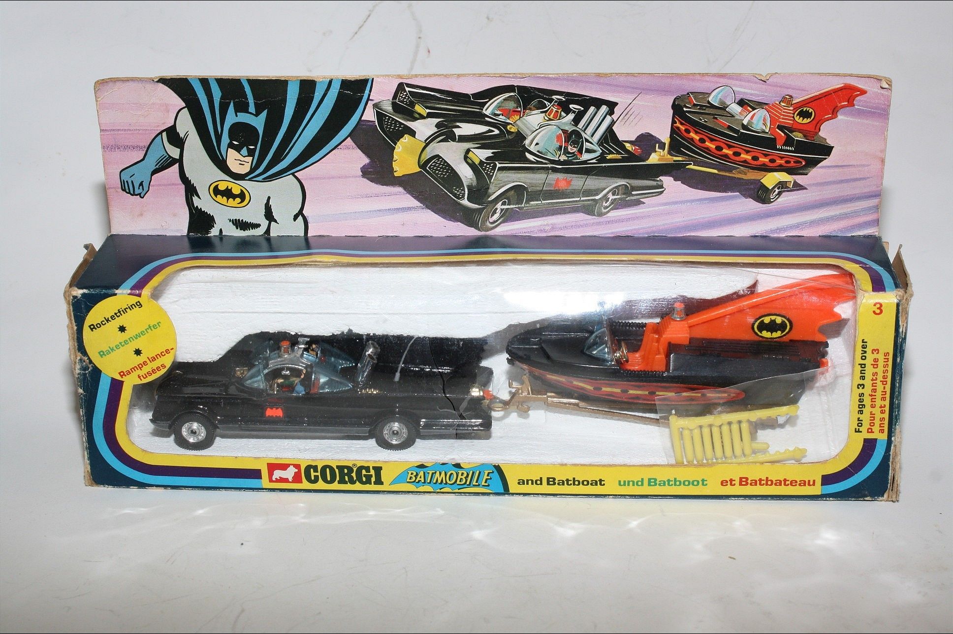 Corgi batmobile and batboat online