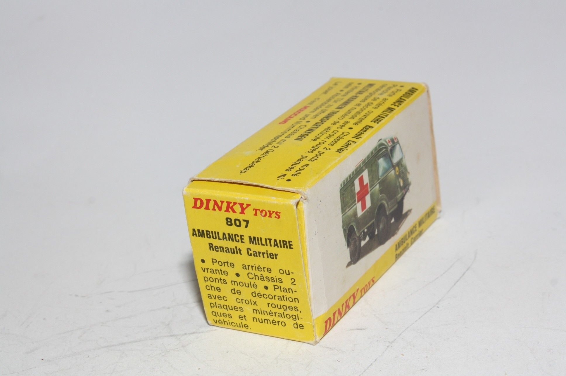 Dinky 807 Renault Army Ambulance, Mint in Original Box | DB