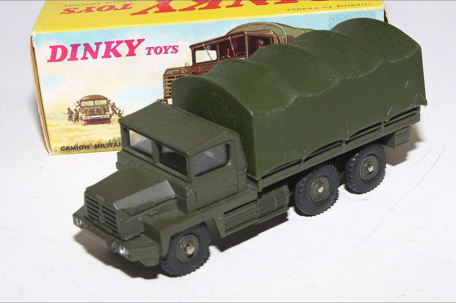 Dinky 824 Berliet Gazelle Army Truck, VNM in Good Original Box | DB  Collectables