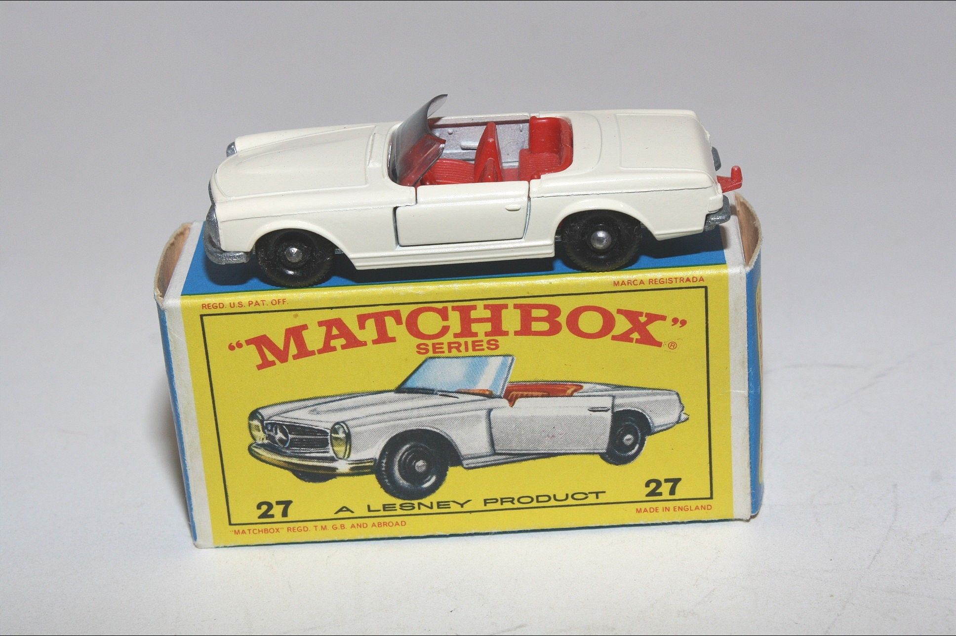 Matchbox no best sale 27 mercedes 230sl