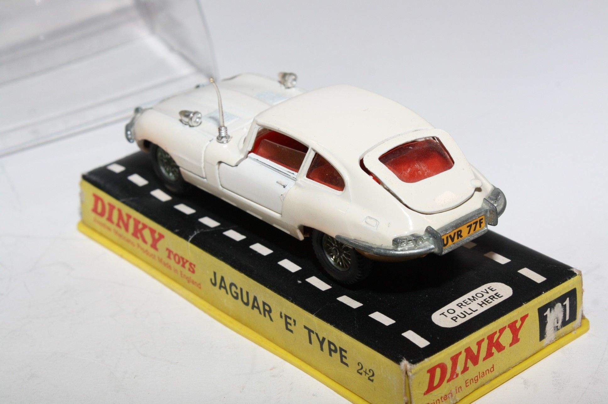 Dinky 131 Jaguar E-Type 2+2, VGC in Original Plastic Case