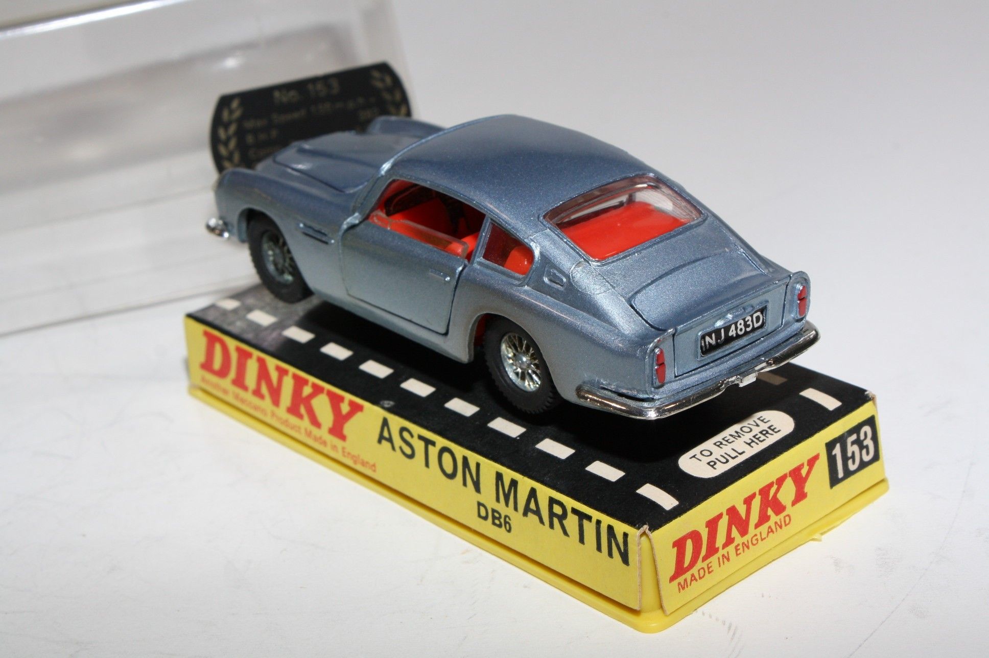 Dinky,Vnm 153 Aston Martin DB6, VNM in Good Original Hard Box | DB ...