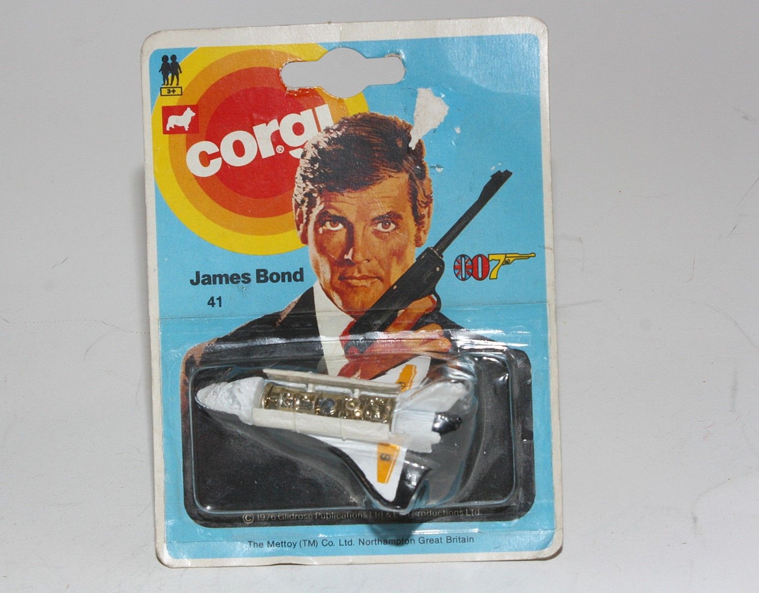 Corgi Juniors 73 - Drax Jet Ranger - Miniature Sous Blister - James Bond Moonraker