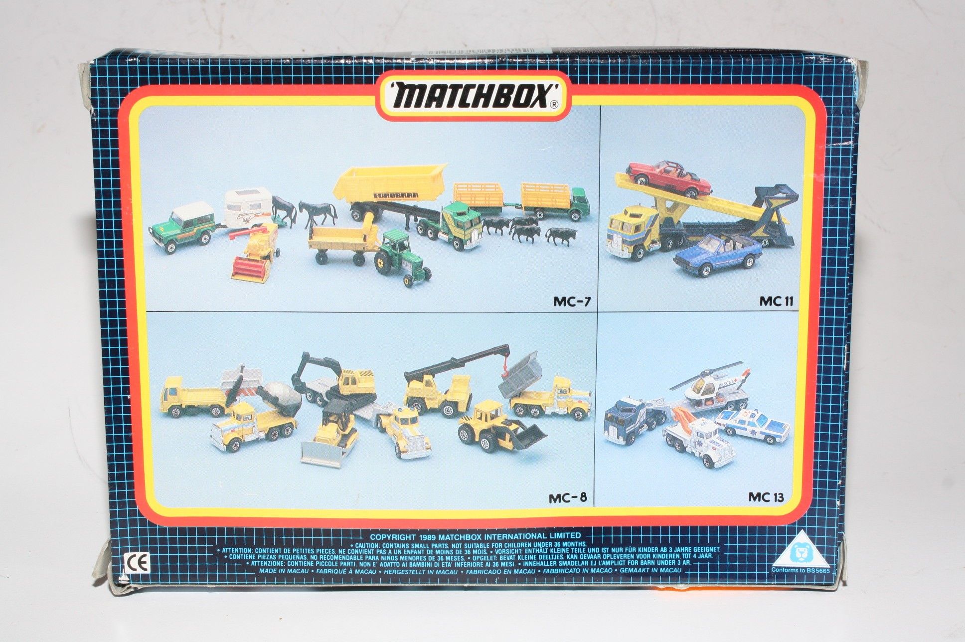 Matchbox MC-12 Motorcity Aerobatic Team Gift Set, Mint in Original Box ...