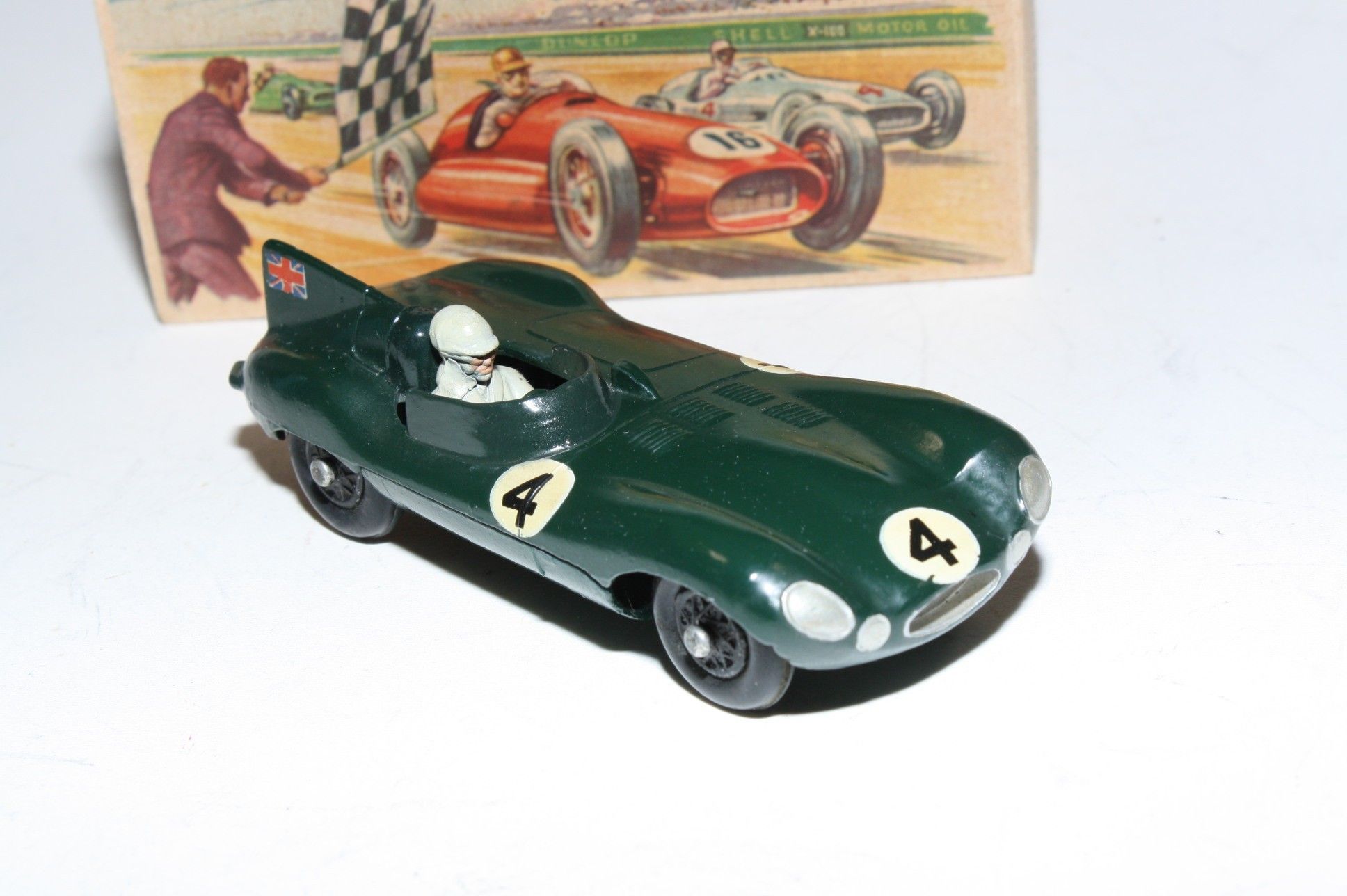 Crescent Toys 1292 D Type Jaguar 3.5 Litre, VNM in Good Original