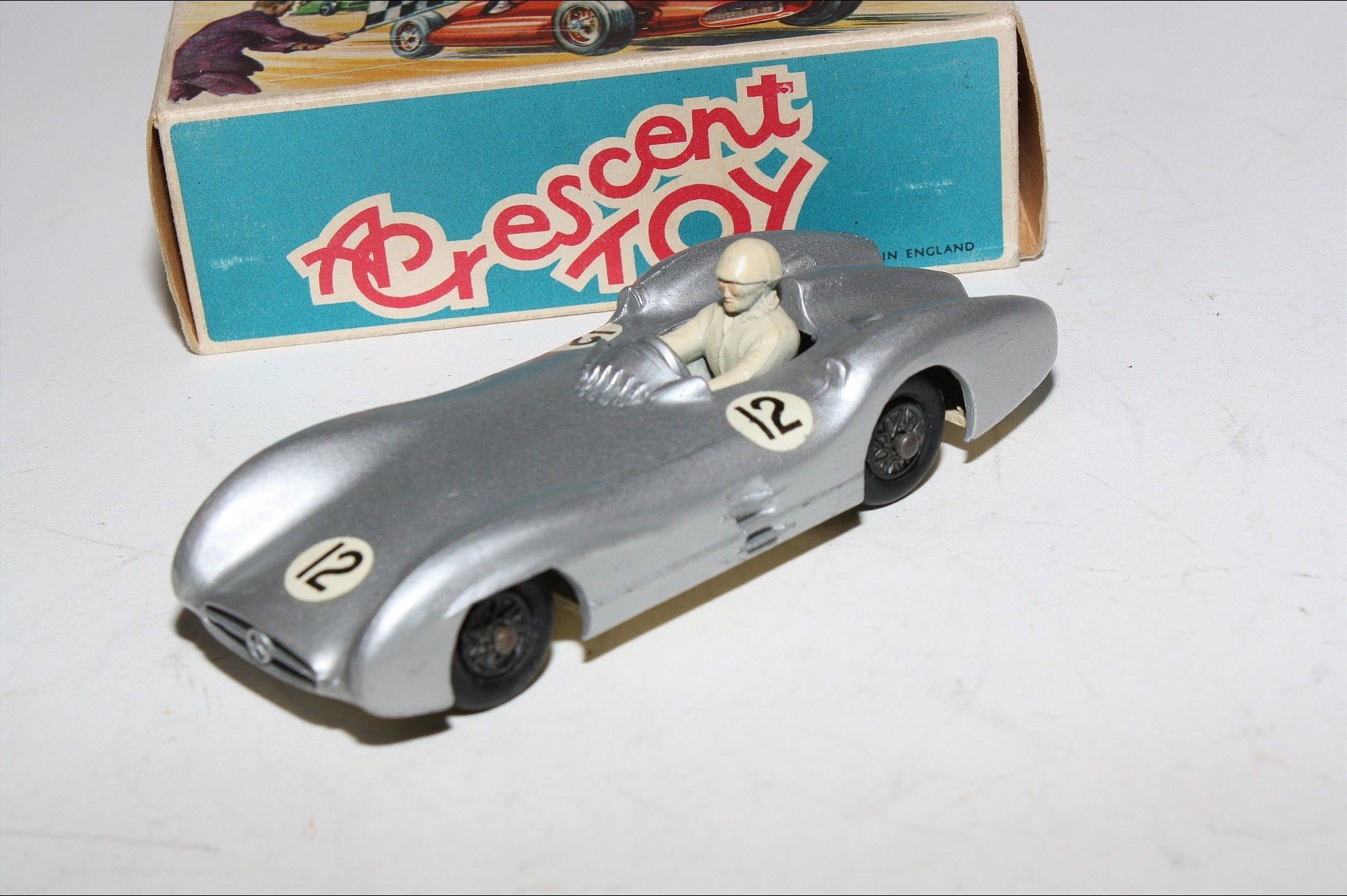 Crescent Toys 1284 Mercedes Benz 2.5 Litre Racing Car, VNM in 